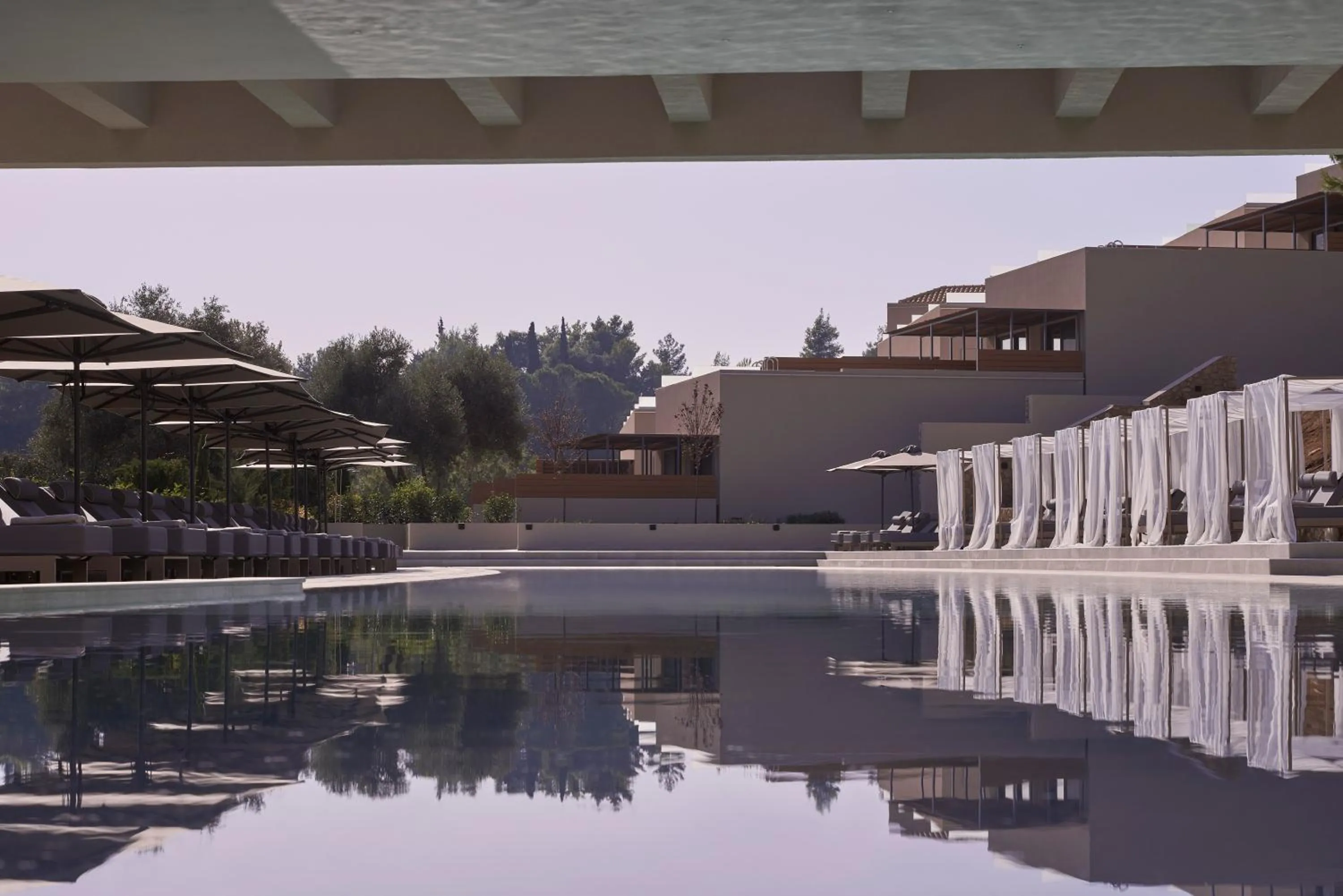 Swimming pool in Celestial All Suites