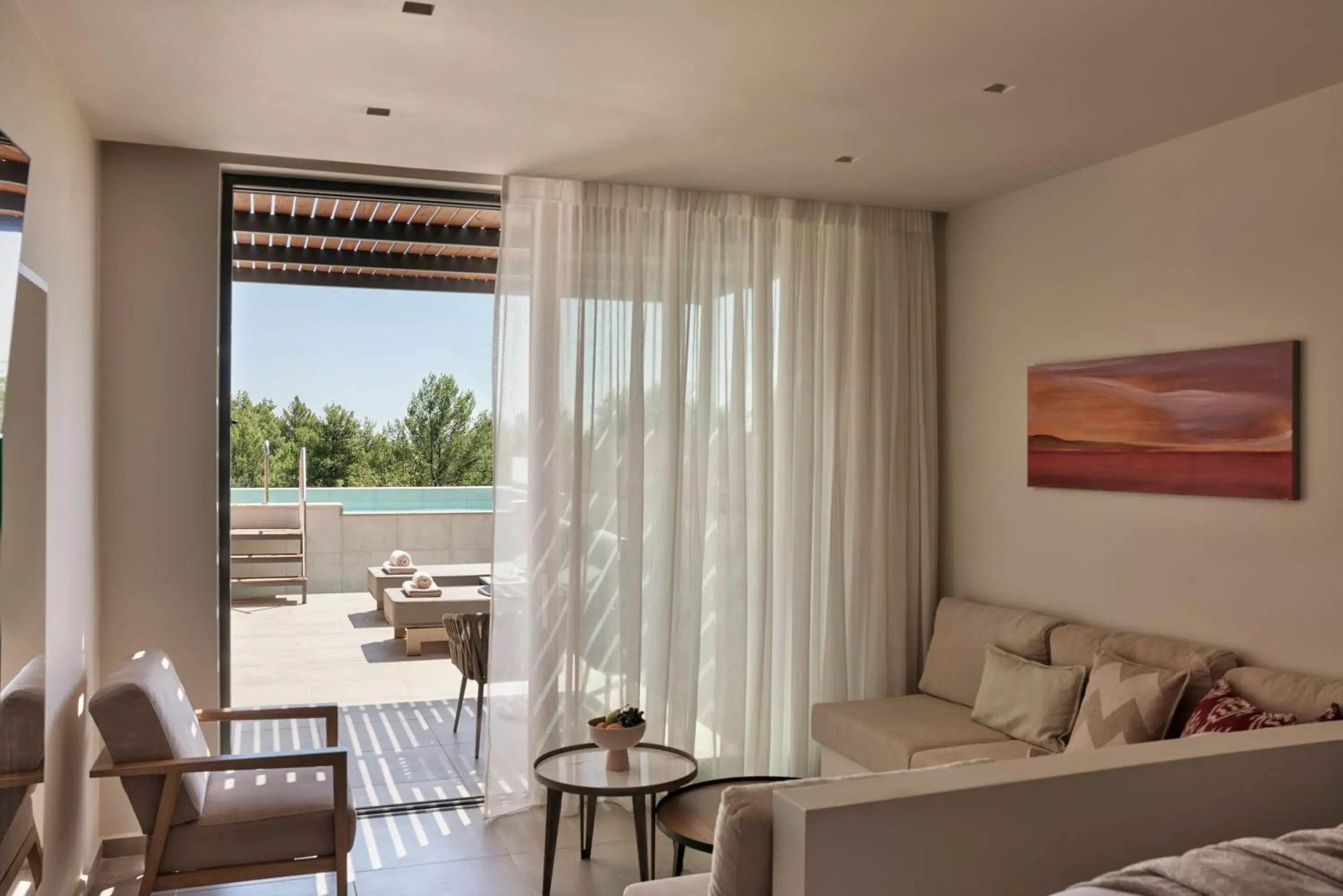 Junior Suite Sea View with private cozy pool in Celestial All Suites Junior Suite Sea View with private cozy pool in Celestial All Suites