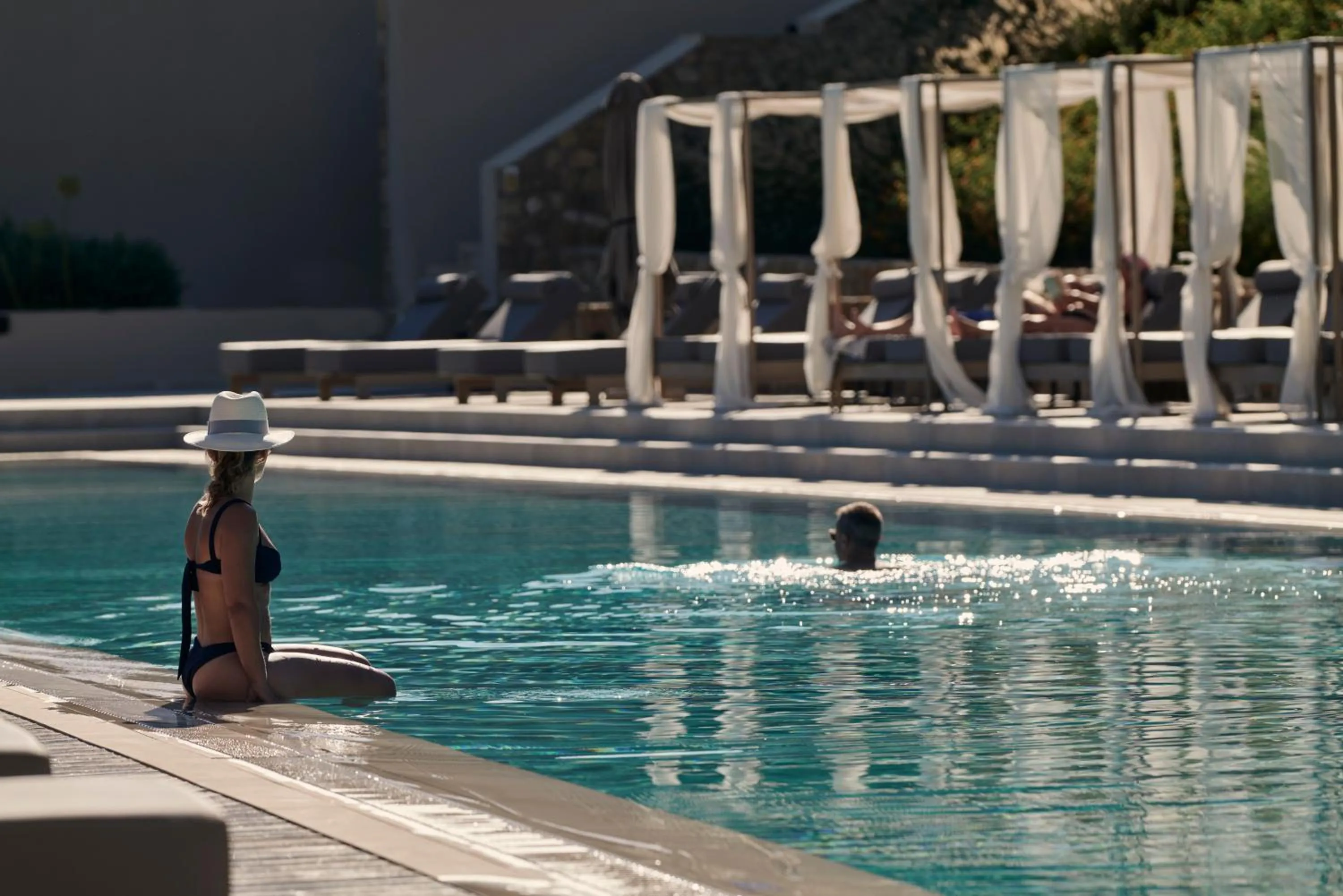Swimming pool in Celestial All Suites