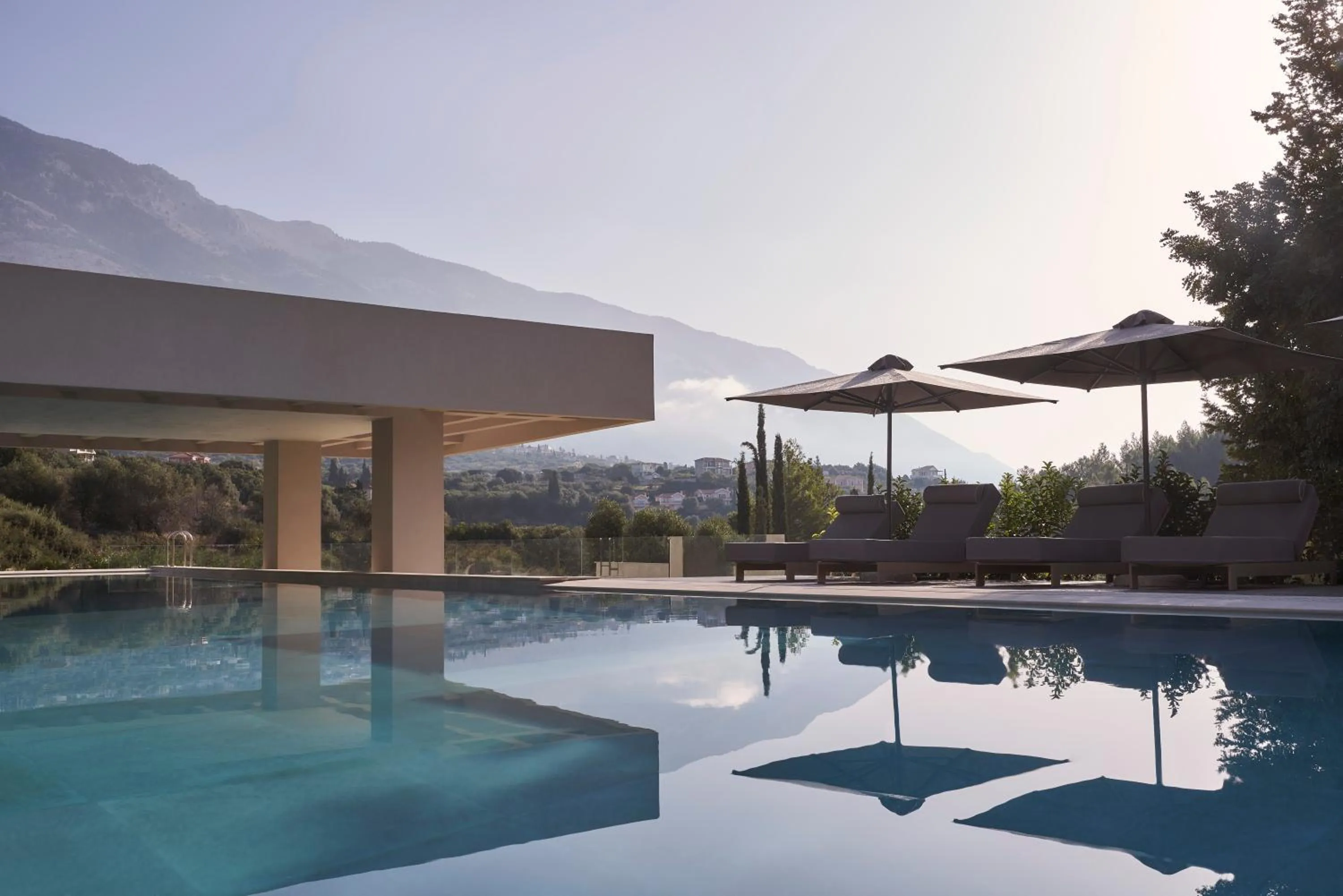 Swimming pool in Celestial All Suites