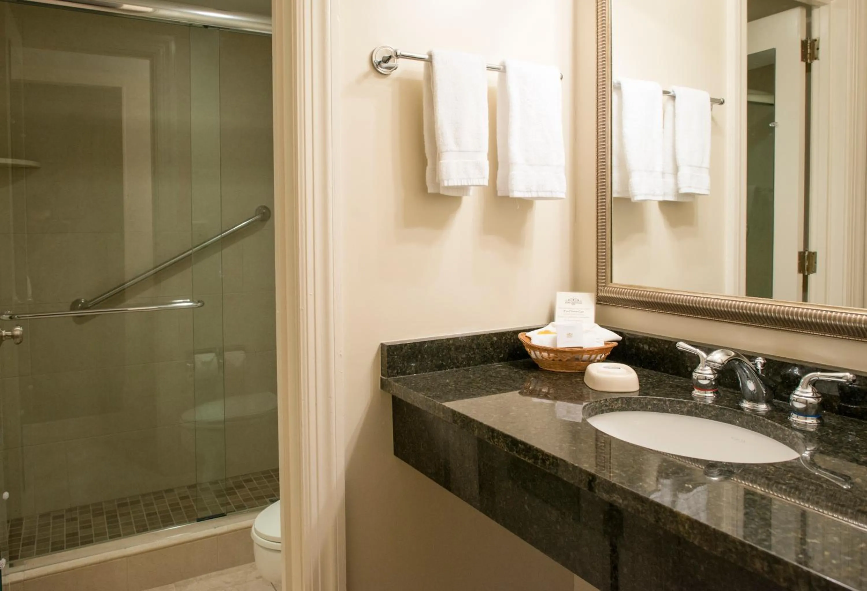 Bathroom in Kings Courtyard Inn