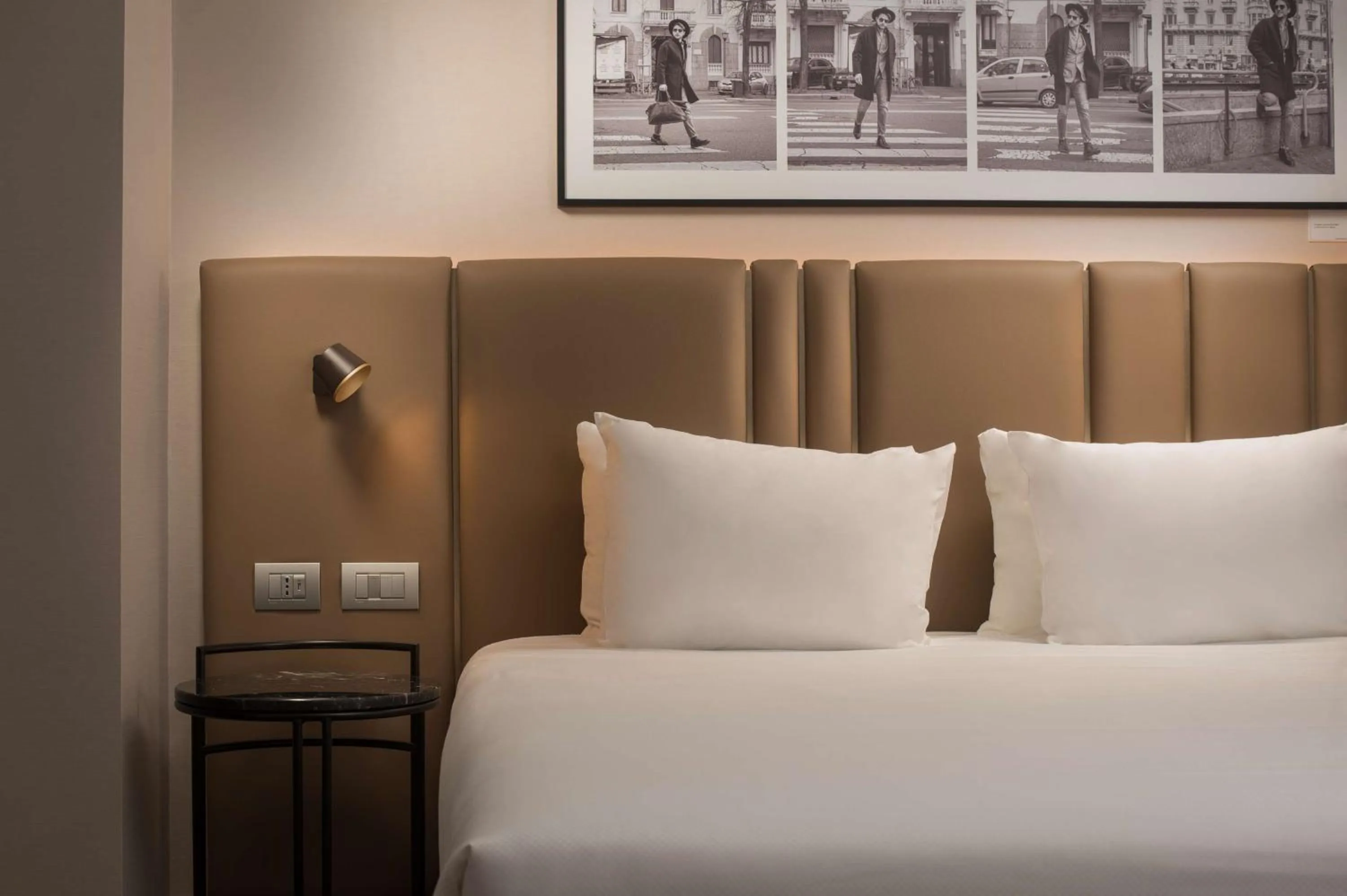 Bedroom, Bed in NH Milano Corso Buenos Aires