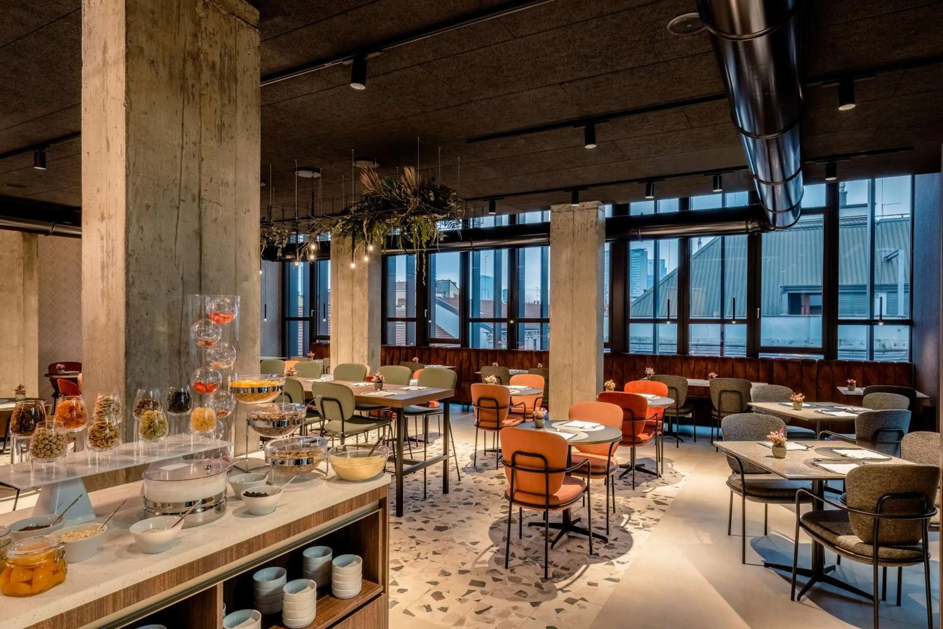 Breakfast in NH Milano Corso Buenos Aires