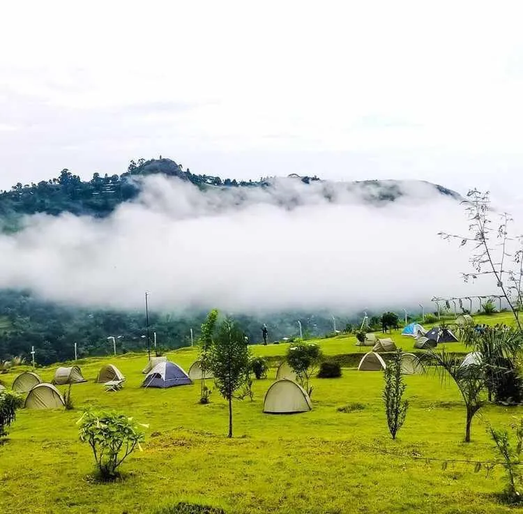 Garden in Sipi Valley Resort