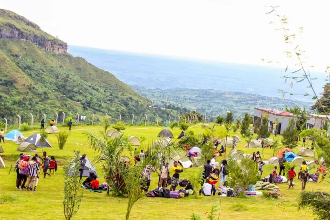 Garden view in Sipi Valley Resort