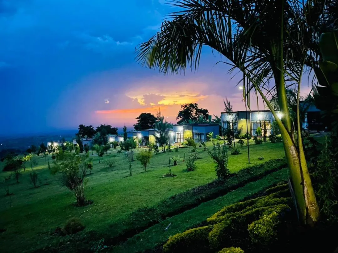 Sunset in Sipi Valley Resort