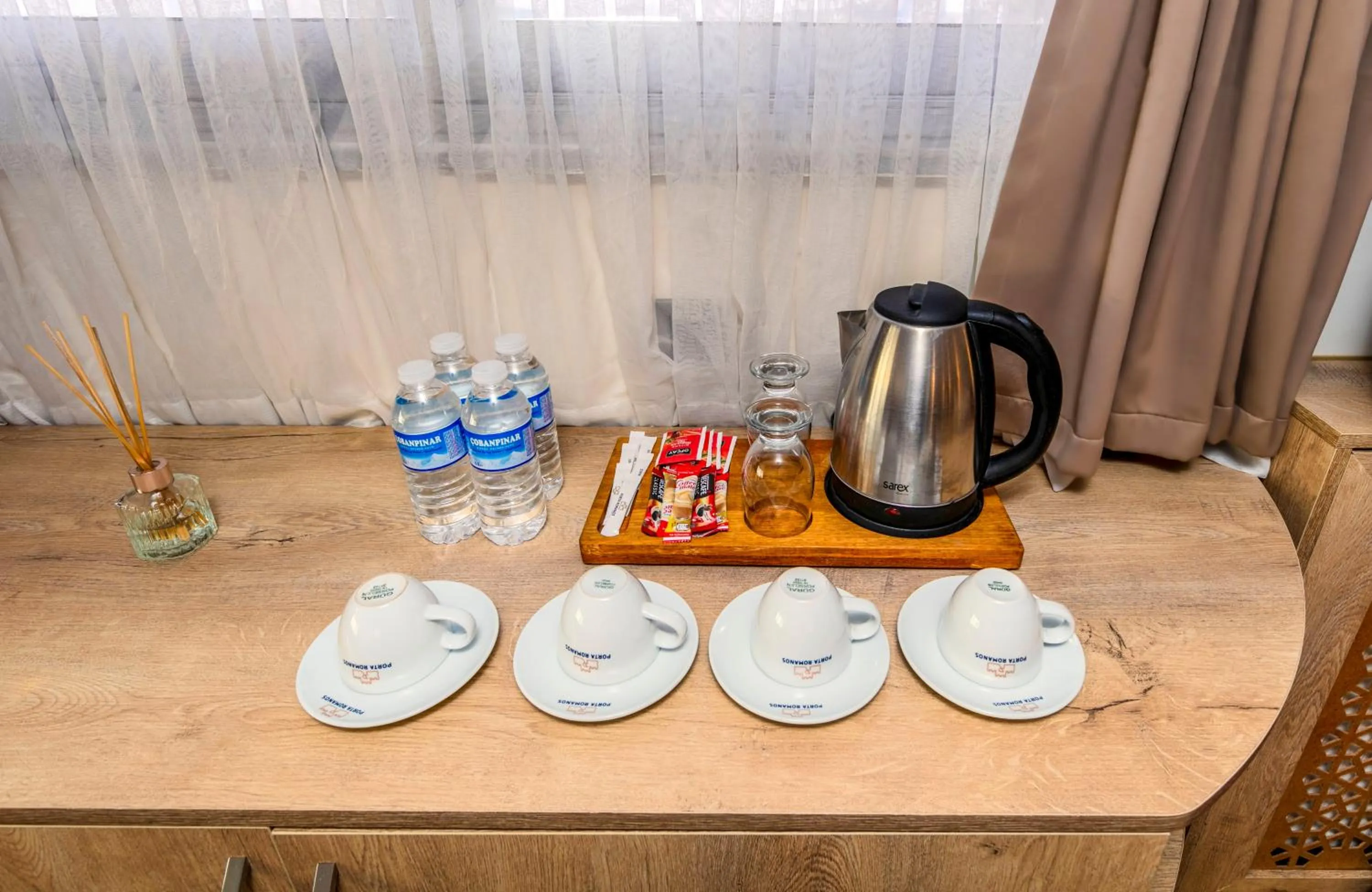 Coffee/tea facilities in Istanbul Old City Topkapi Porta Romanos Hotel Ottoman Heritage
