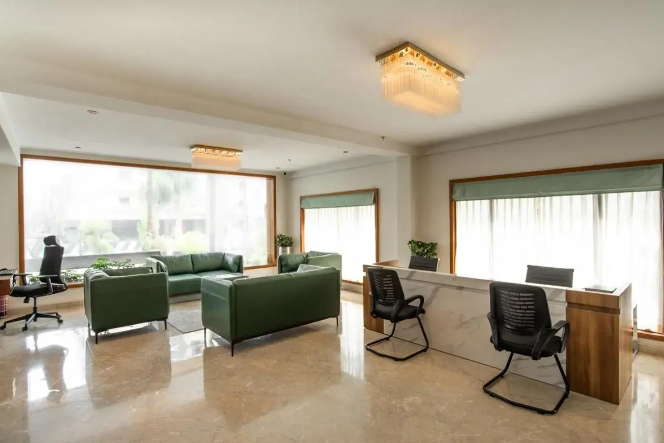 Lobby or reception in Royal Regency Lobby or reception in Royal Regency