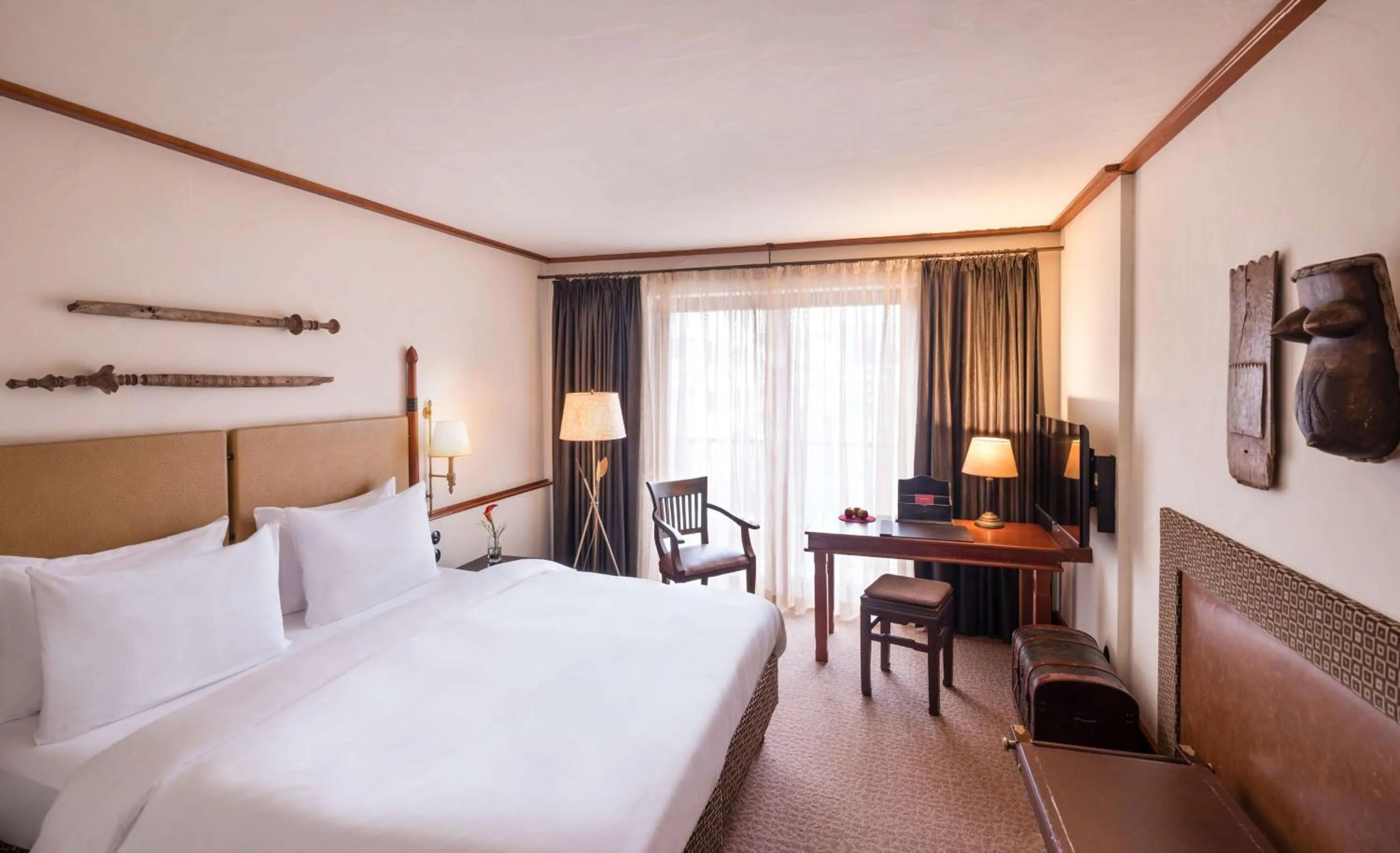 Bedroom, Bed in Park-Hotel Hagenbeck