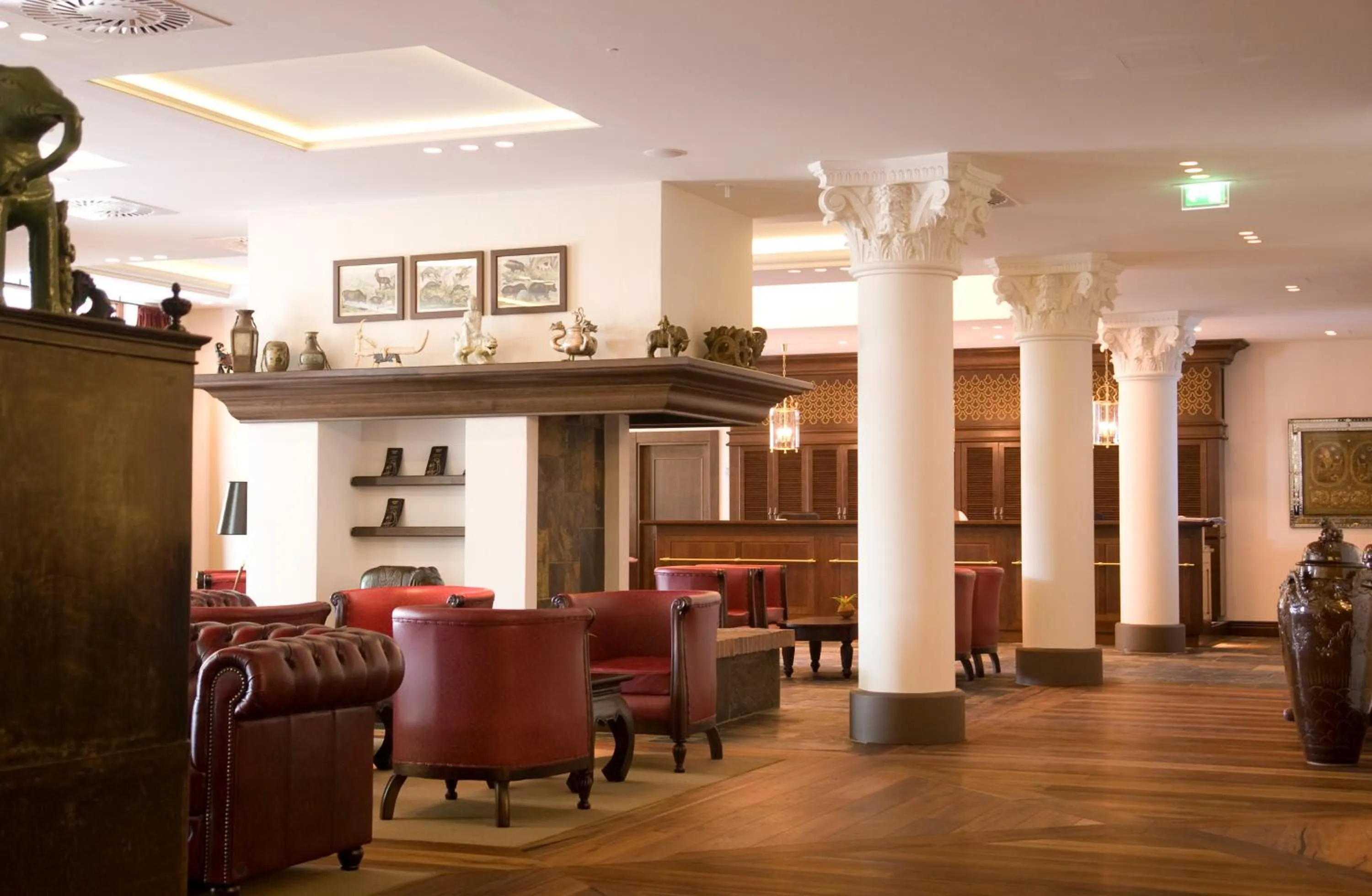 Lobby or reception in Park-Hotel Hagenbeck