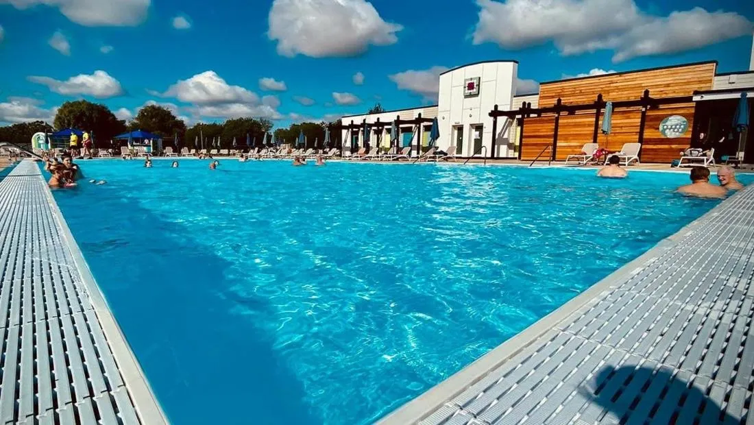 Swimming pool in The Luxury break Sleeps 6 at 44 Kingfisher Court South facing