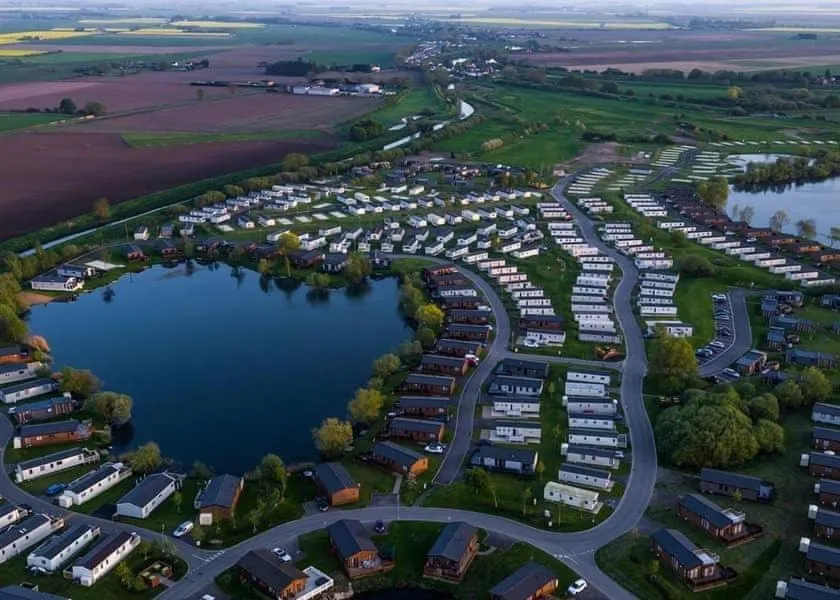 Bird's eye view in The Luxury break Sleeps 6 at 44 Kingfisher Court South facing
