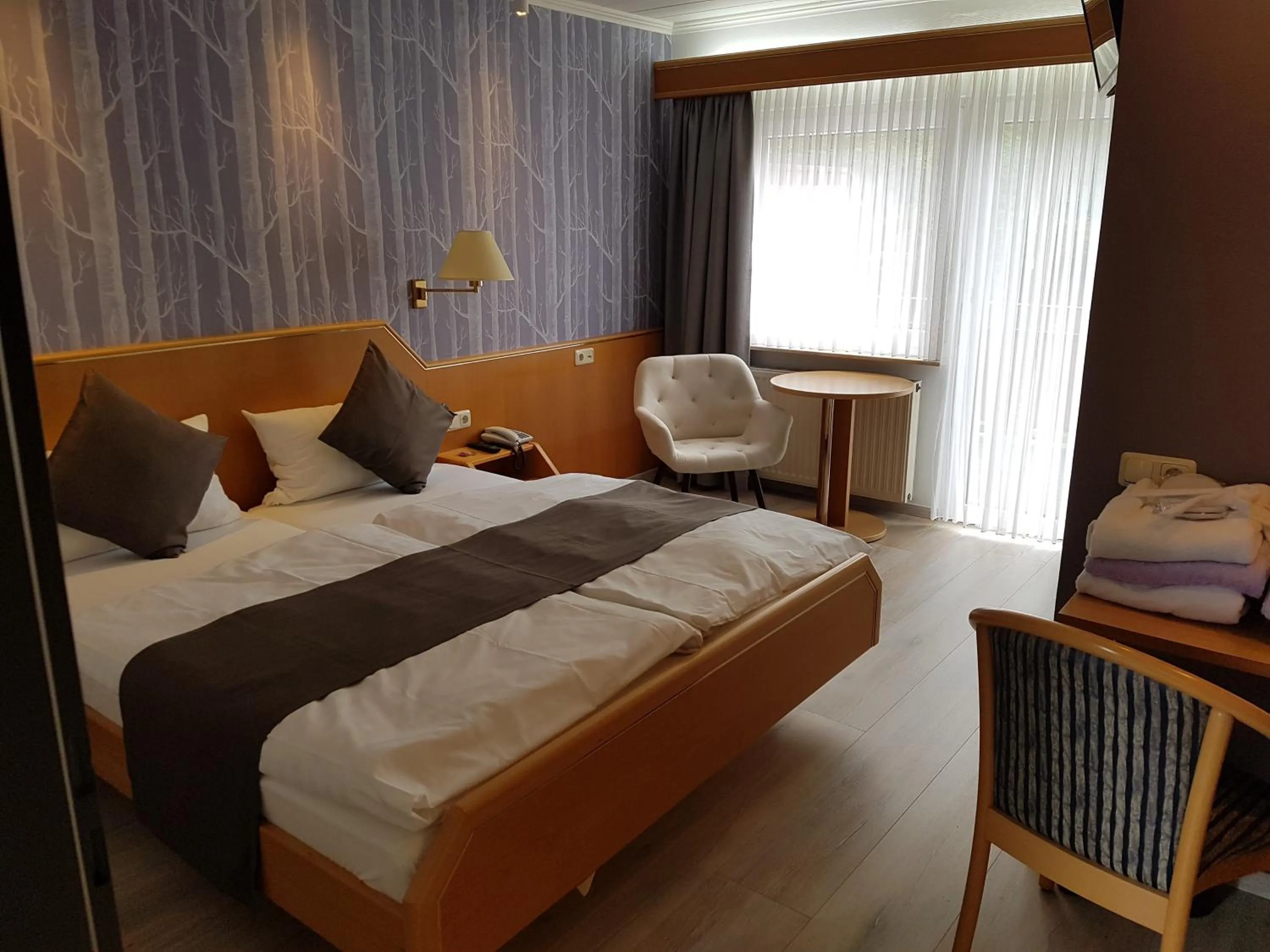 Photo of the whole room, Bed in Waldhotel Kurfürst