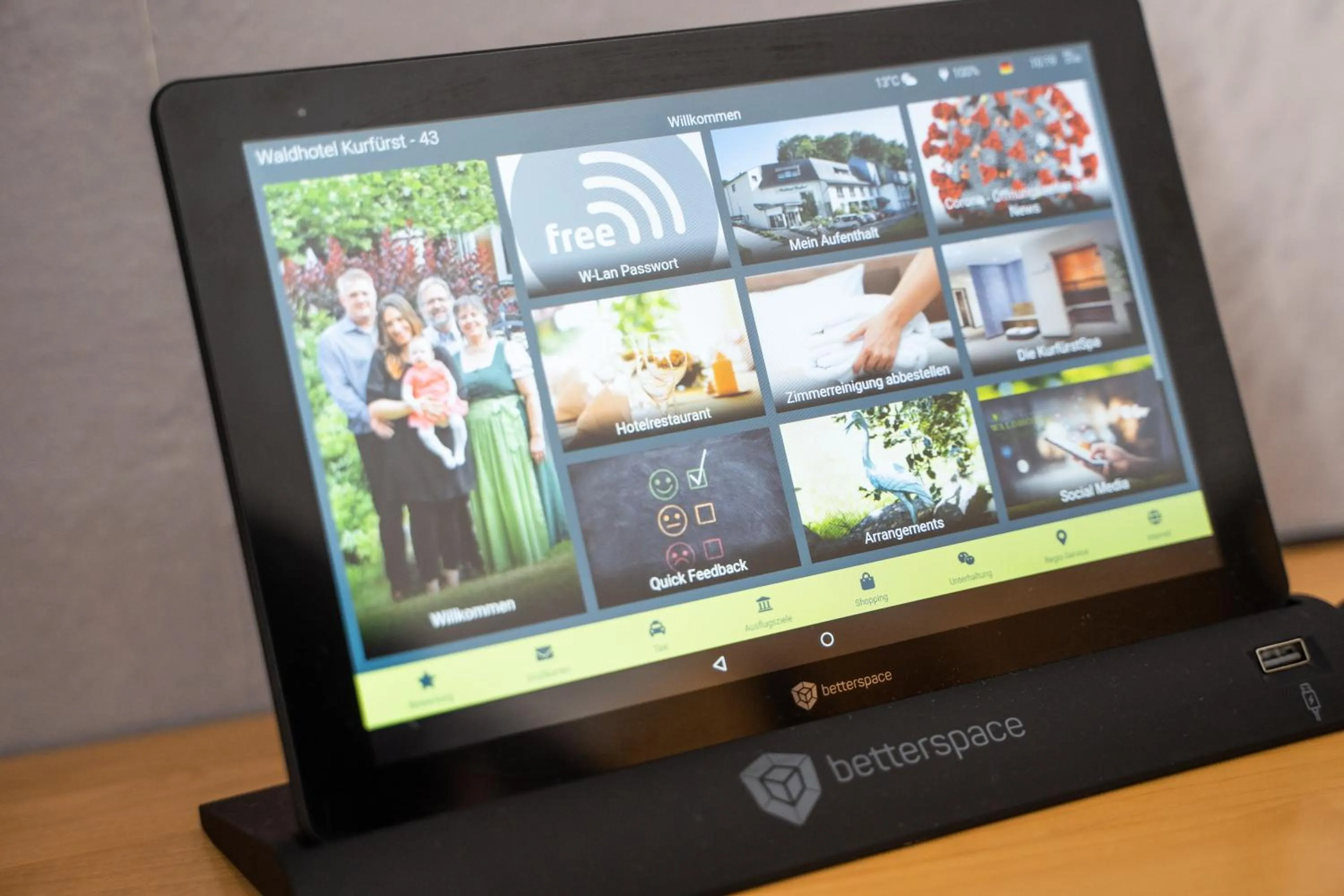 TV and multimedia in Waldhotel Kurfürst