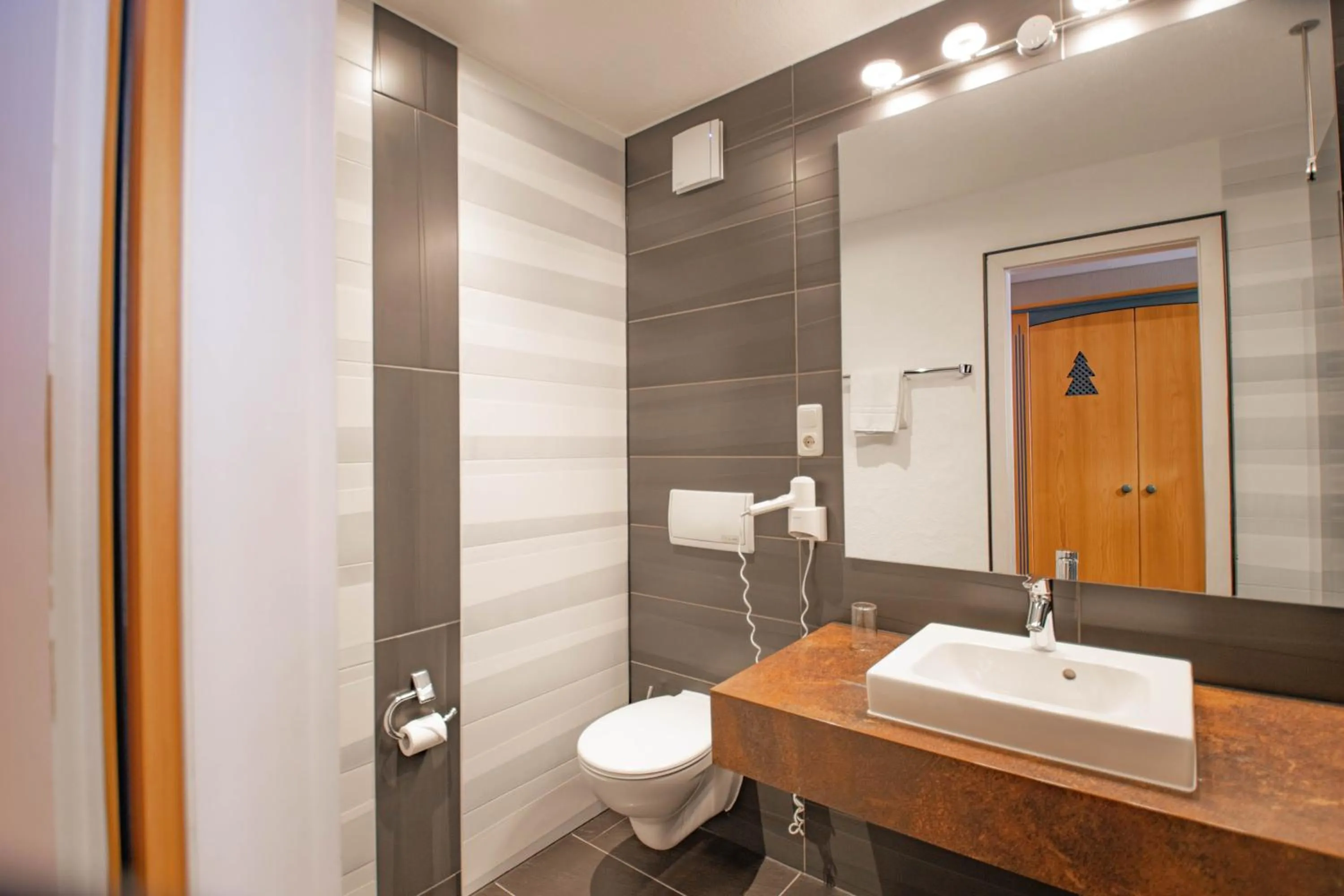 Bathroom in Hotel Tanne Ilmenau