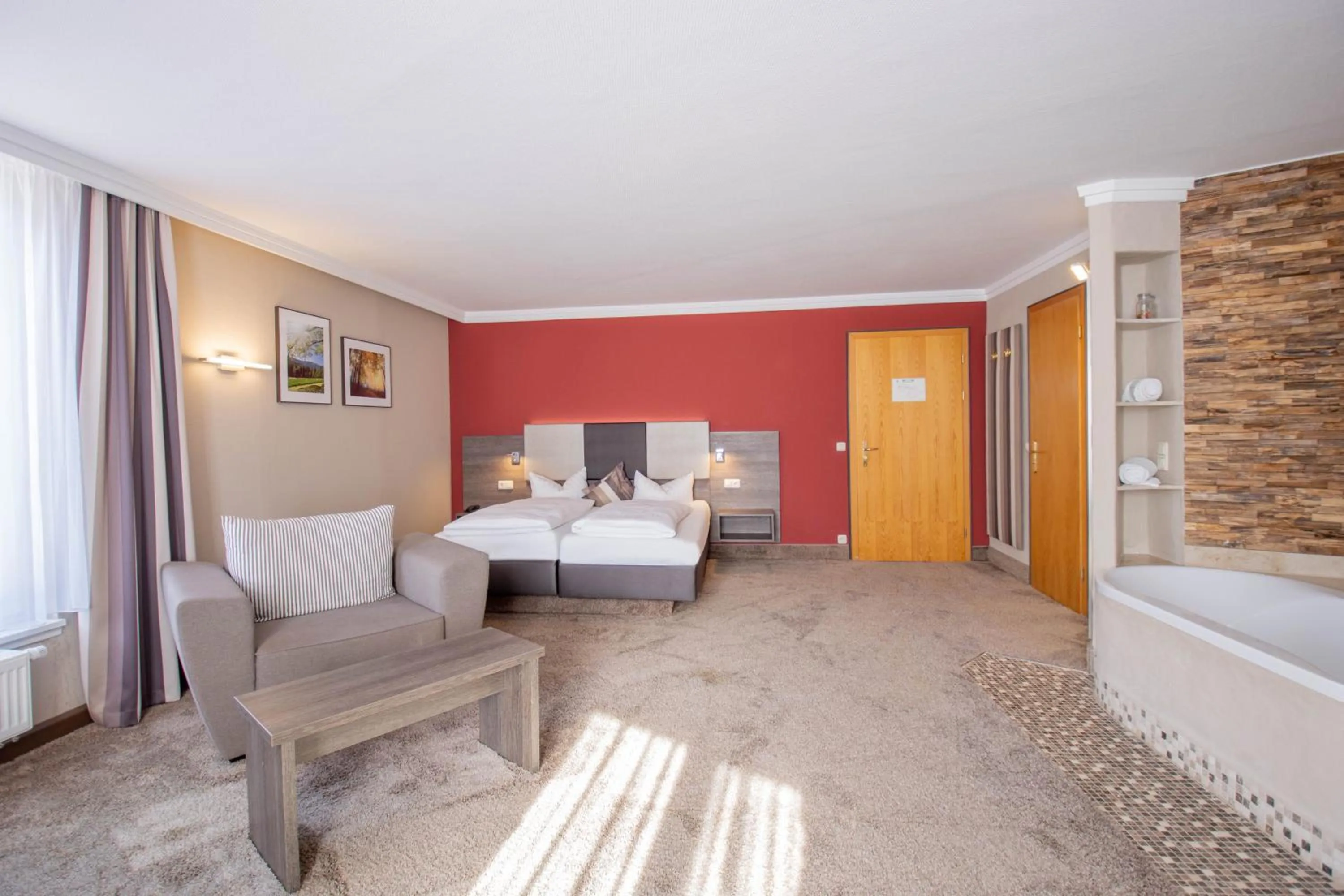 Photo of the whole room, Bed in Hotel Tanne Ilmenau