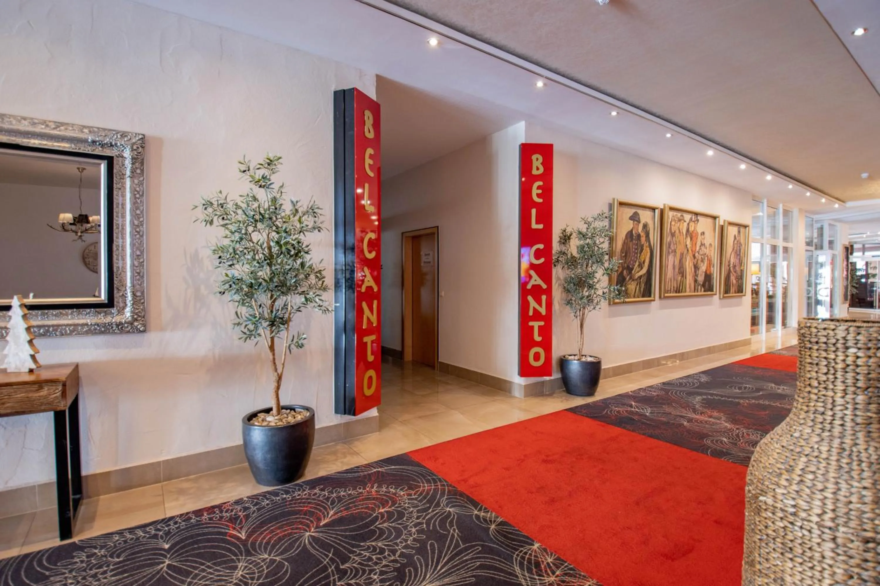 Lobby or reception in Hotel Tanne Ilmenau