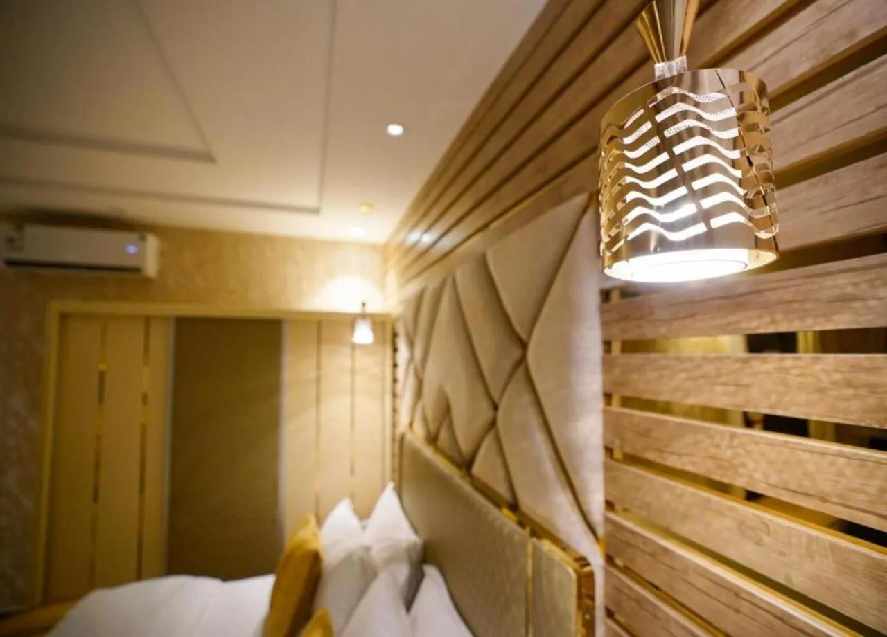 Bed in لامبرت للشقق المخدومة