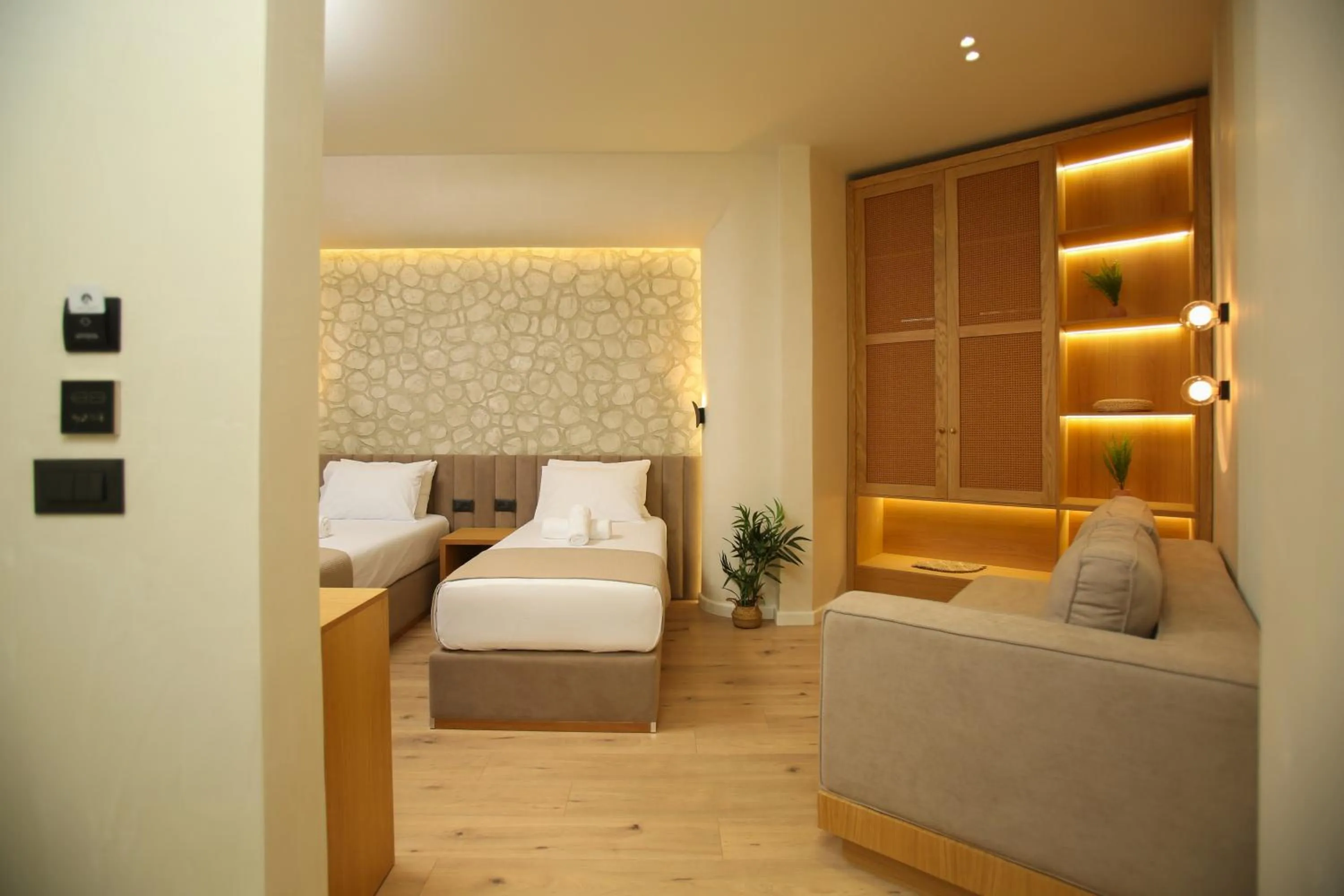 Bed in Hotel Brooklyn Vlore