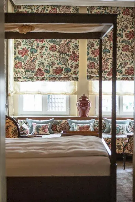 Bed in Hotel Detmolder Hof Bed in Hotel Detmolder Hof