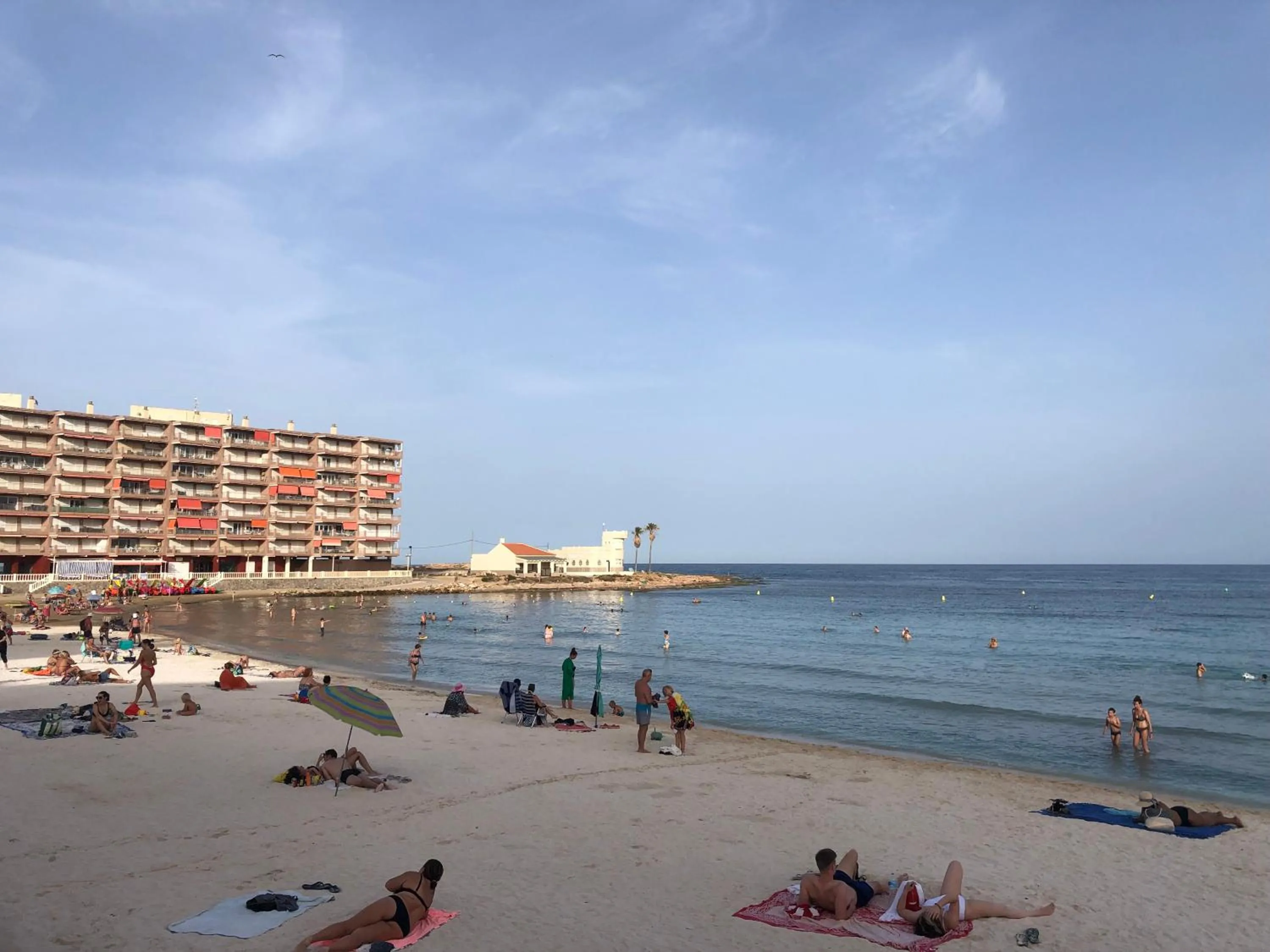 Alojamiento Torrevieja playa frente al mar