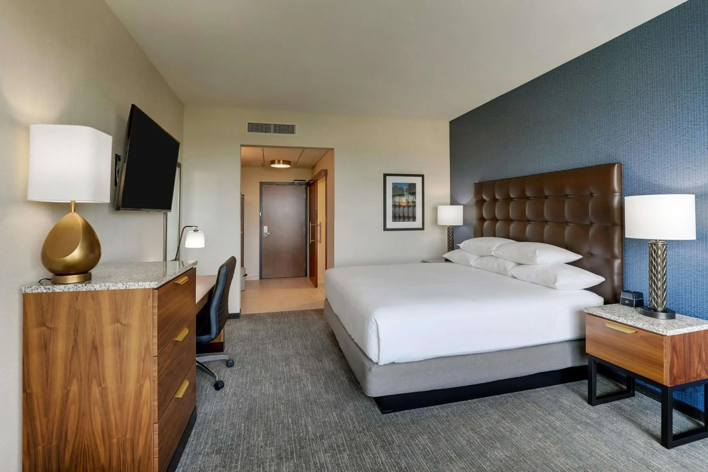 Deluxe King Room with Sofa Bed - Accessible, Tub, Terrace, Nightly views of area fireworks in Drury Plaza Hotel Orlando - Disney Springs Area Deluxe King Room with Sofa Bed - Accessible, Tub, Terrace, Nightly views of area fireworks in Drury Plaza Hotel Orlando - Disney Springs Area