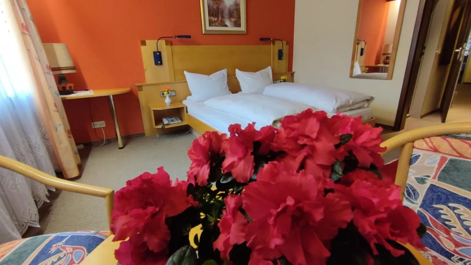 Bed in Hotel Freihof