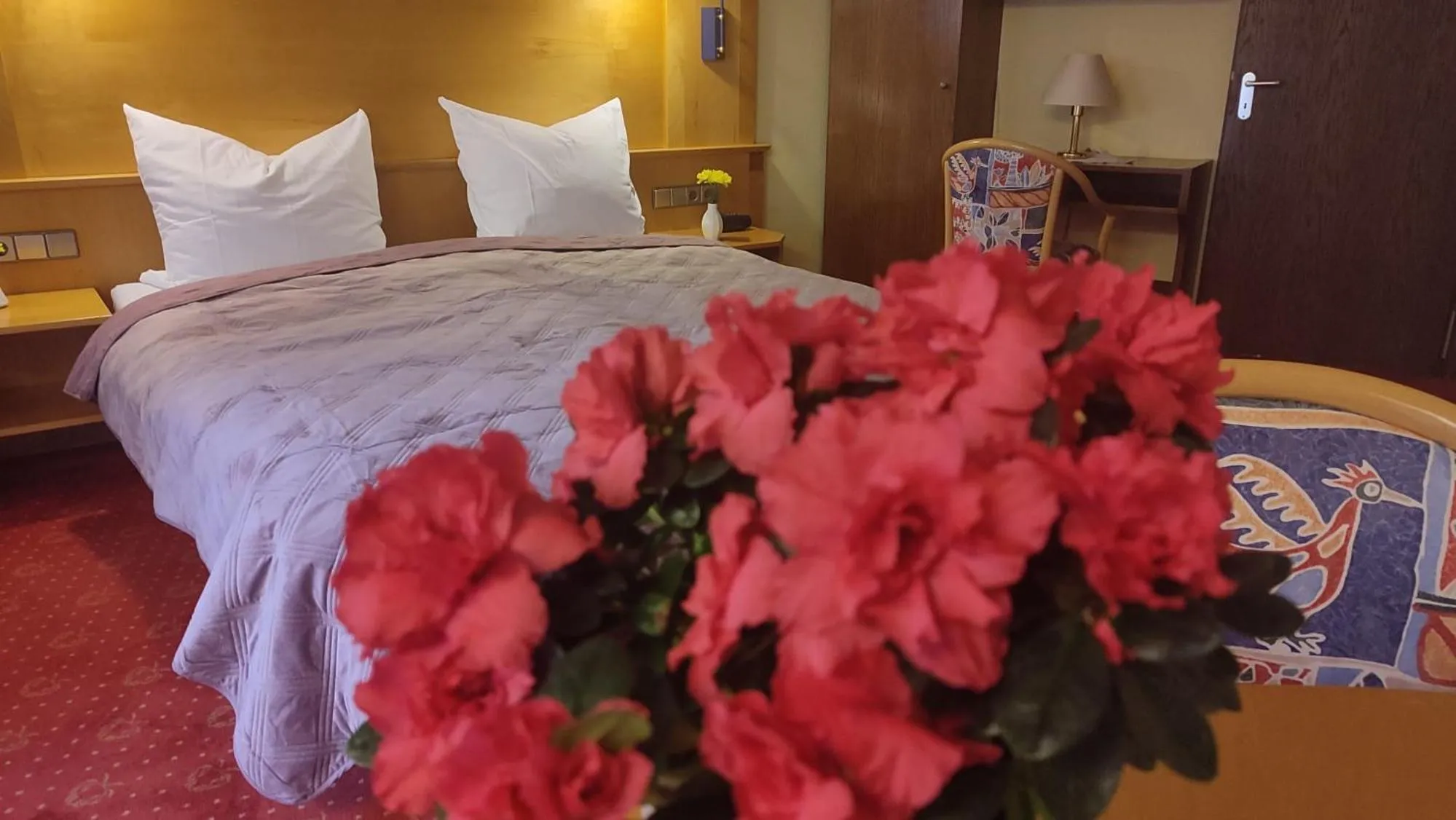 Bed in Hotel Freihof