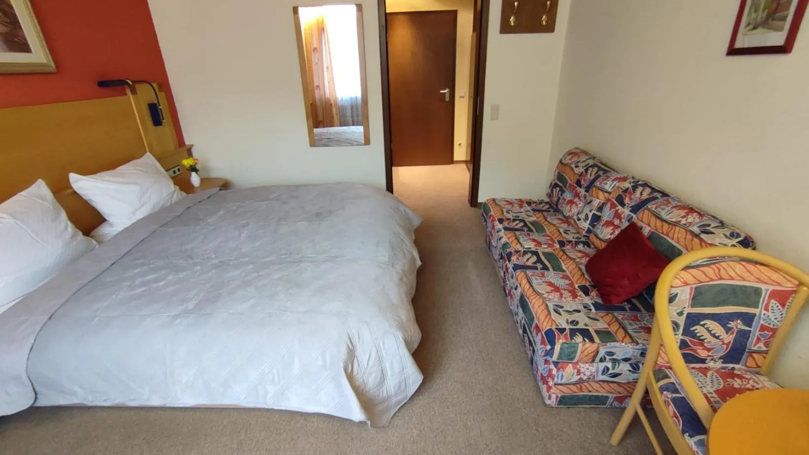 Bed in Hotel Freihof