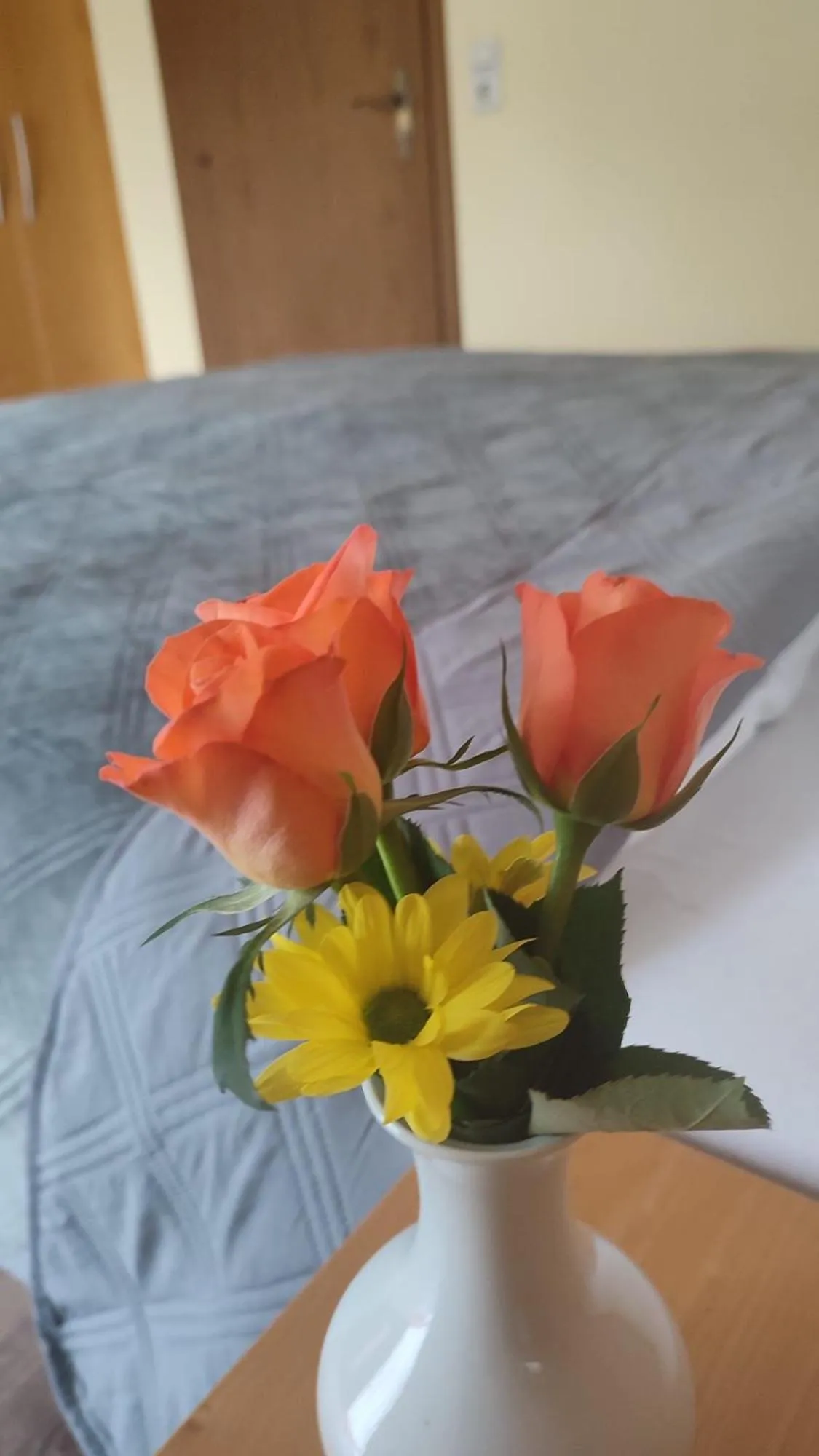 Bed in Hotel Freihof