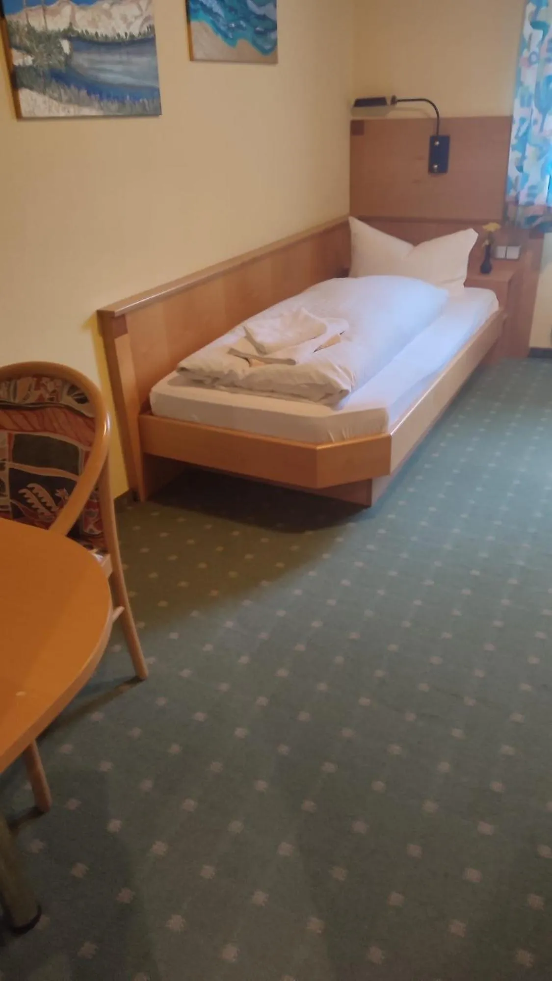 Bed in Hotel Freihof