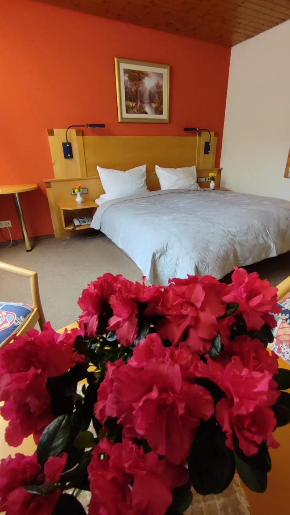 Bed in Hotel Freihof