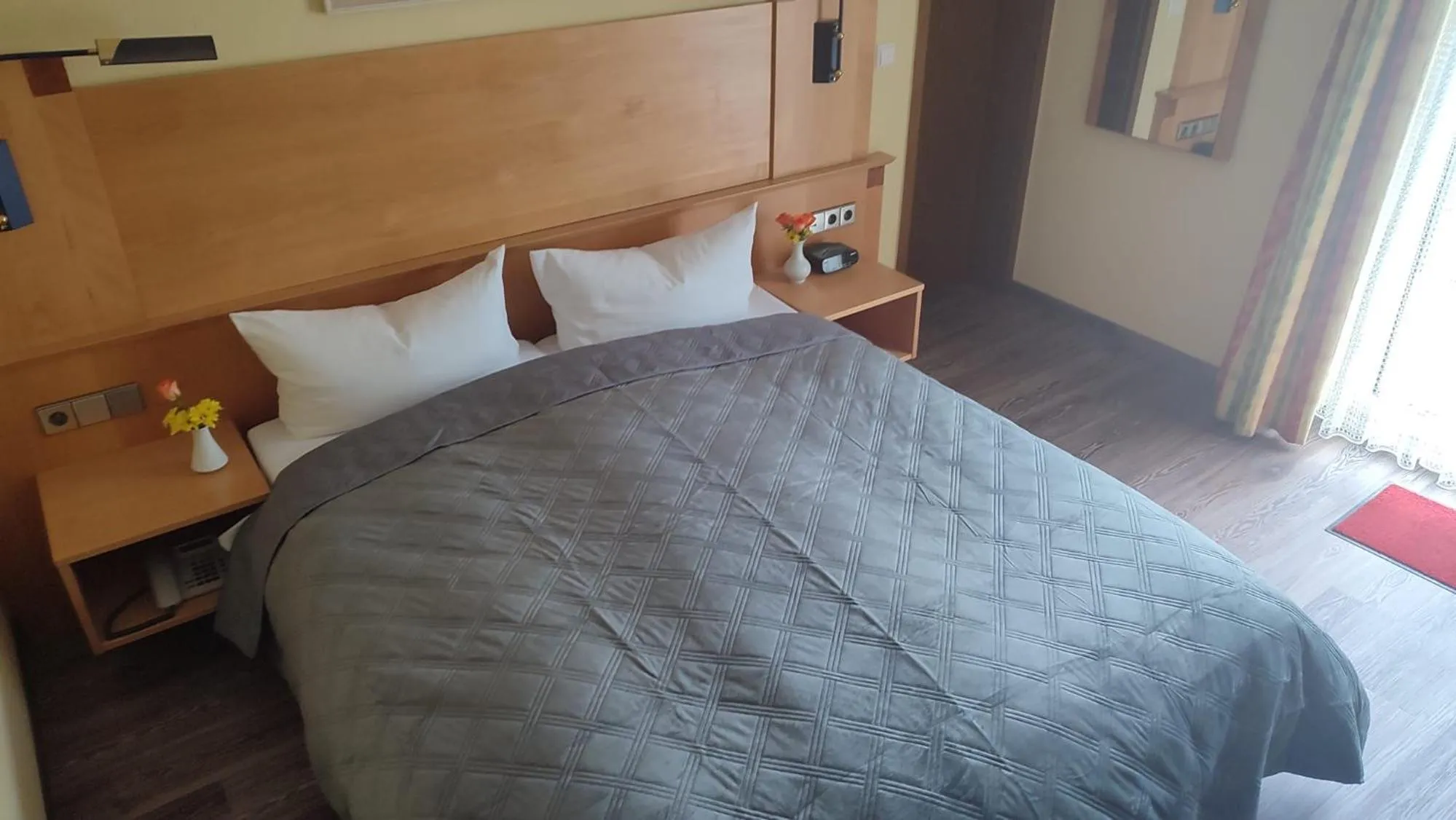 Bed in Hotel Freihof