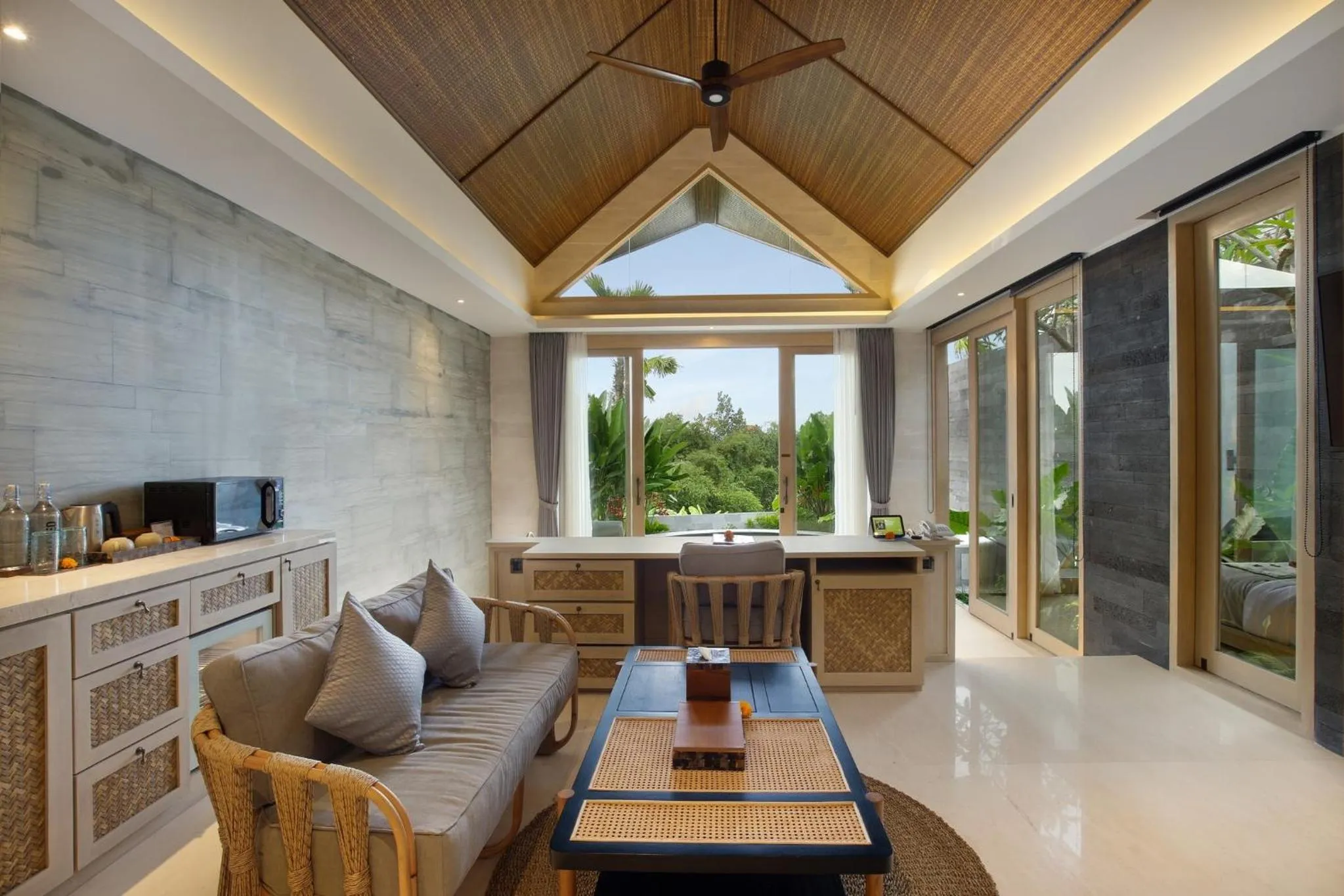 Living room in Astera Resort & Spa Canggu by Ini Vie Hospitality