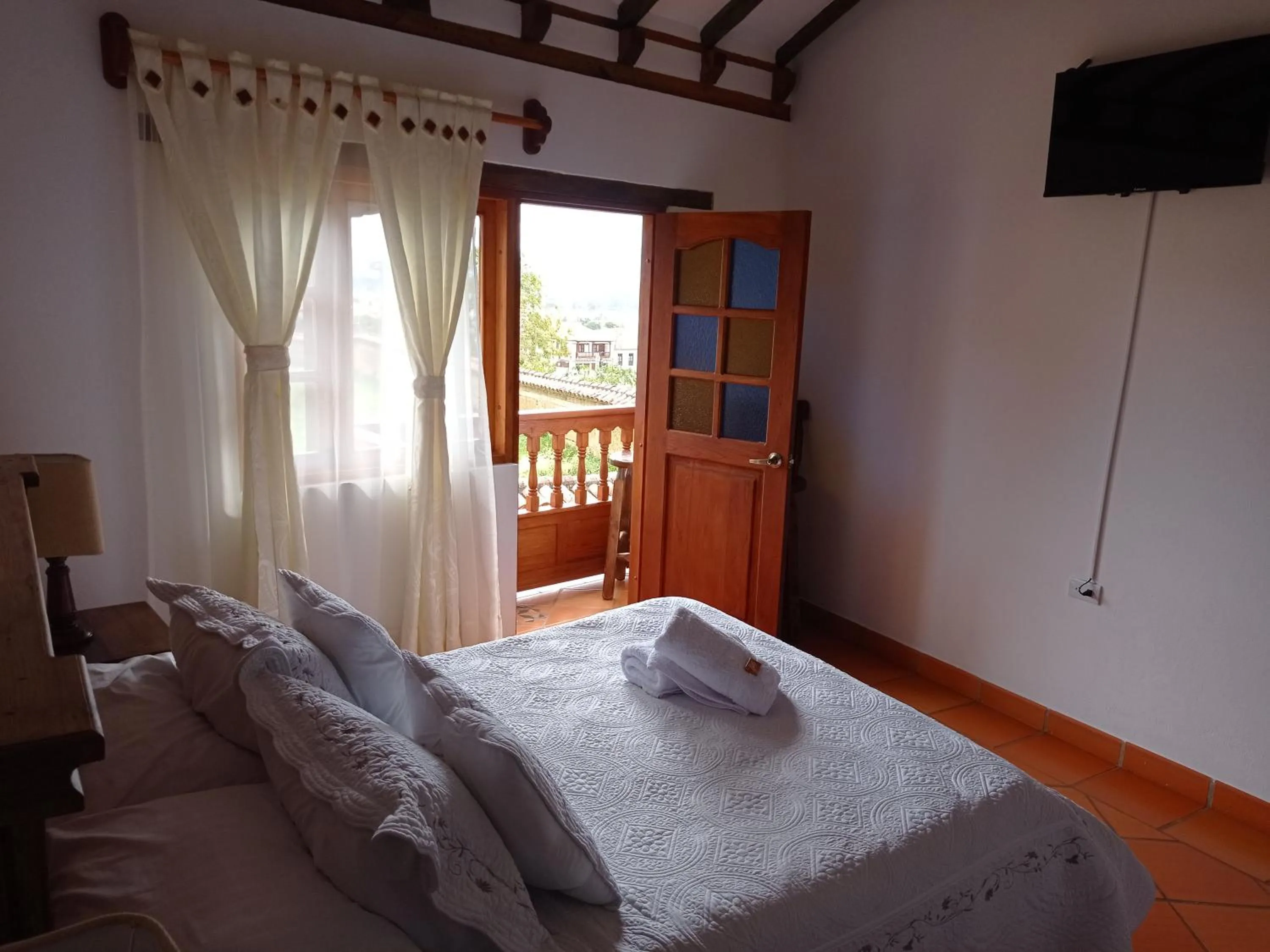Photo of the whole room, Bed in Casa Hotel La Villa del Rosario