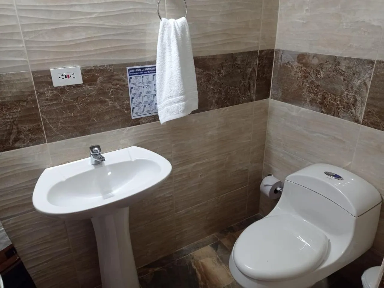 Bathroom in Casa Hotel La Villa del Rosario