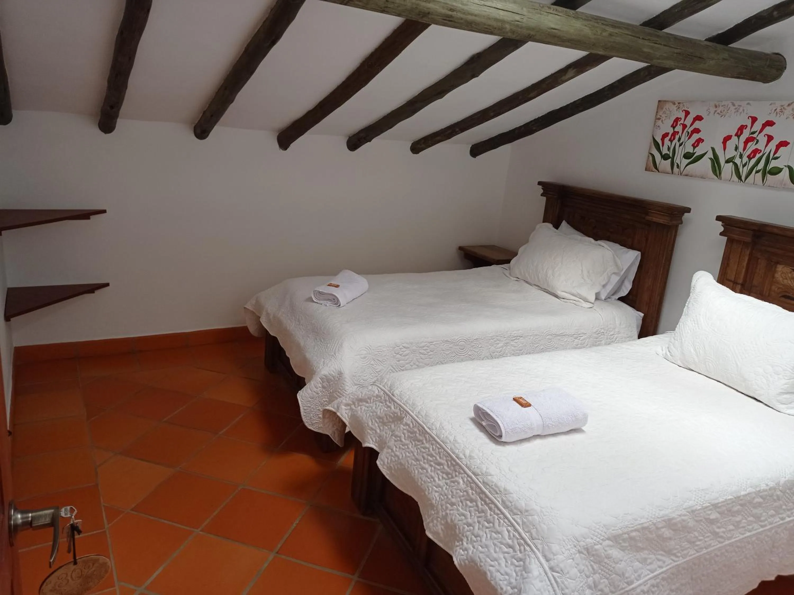 Photo of the whole room, Bed in Casa Hotel La Villa del Rosario