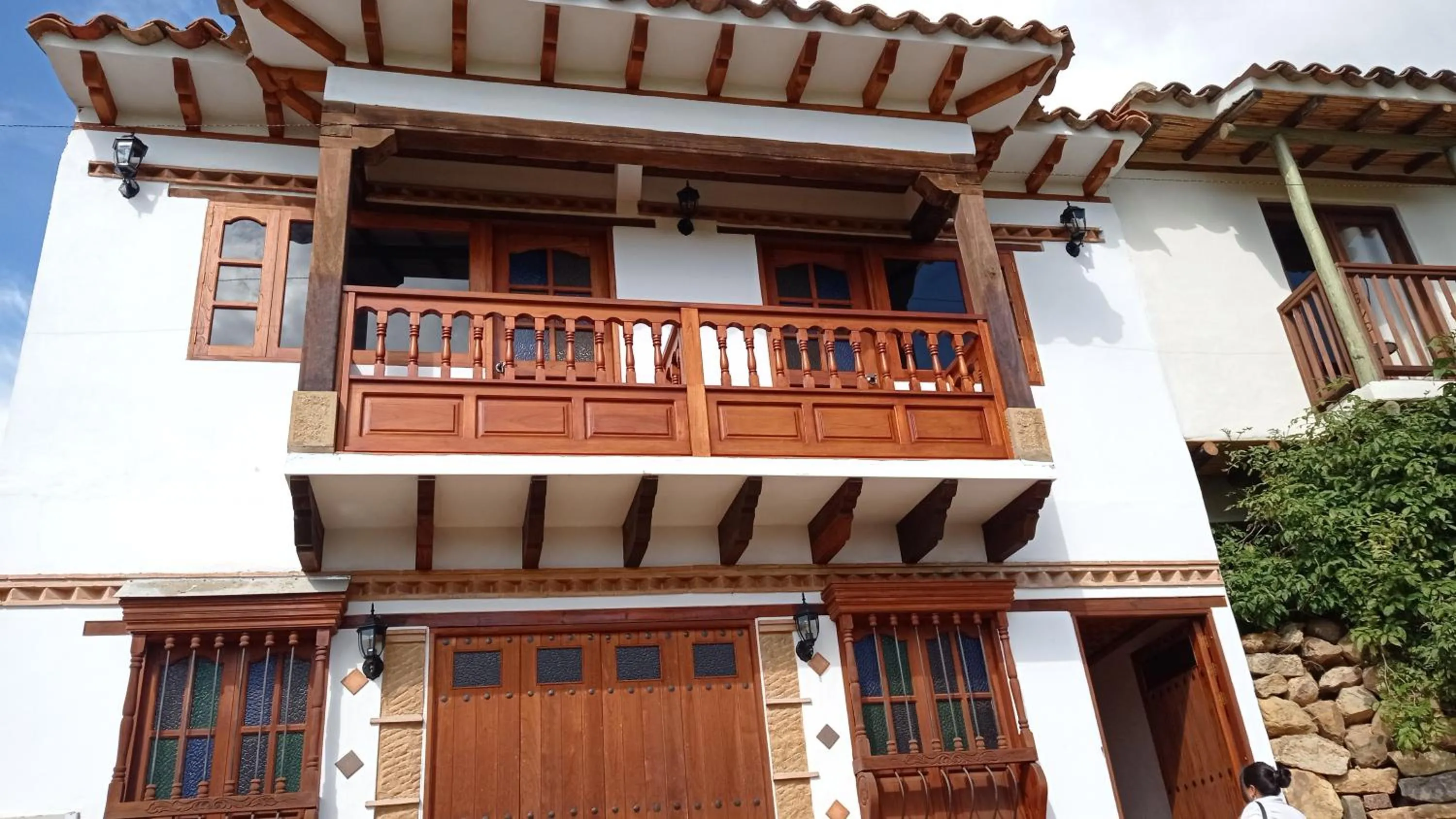 Facade/entrance in Casa Hotel La Villa del Rosario
