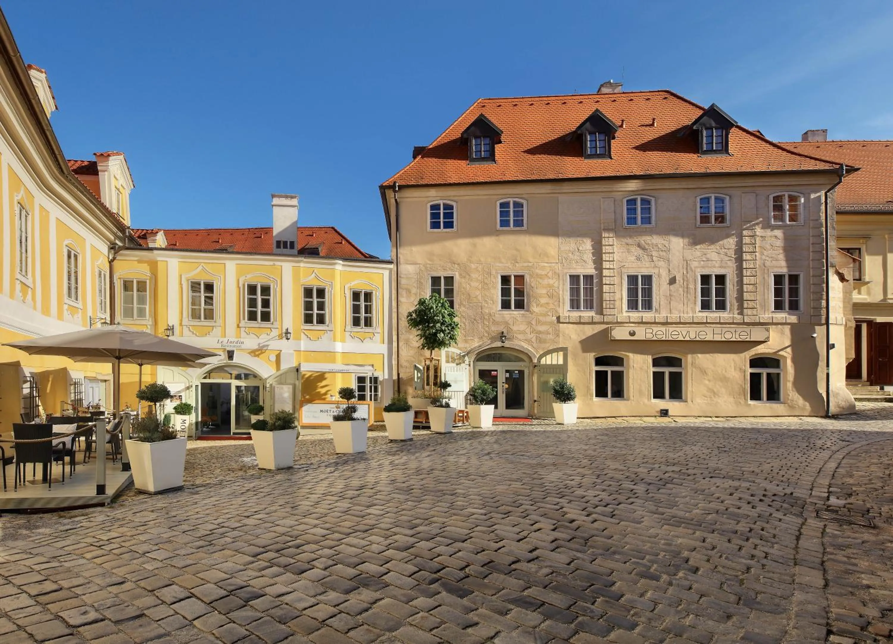 Property building in Bellevue Hotel Český Krumlov