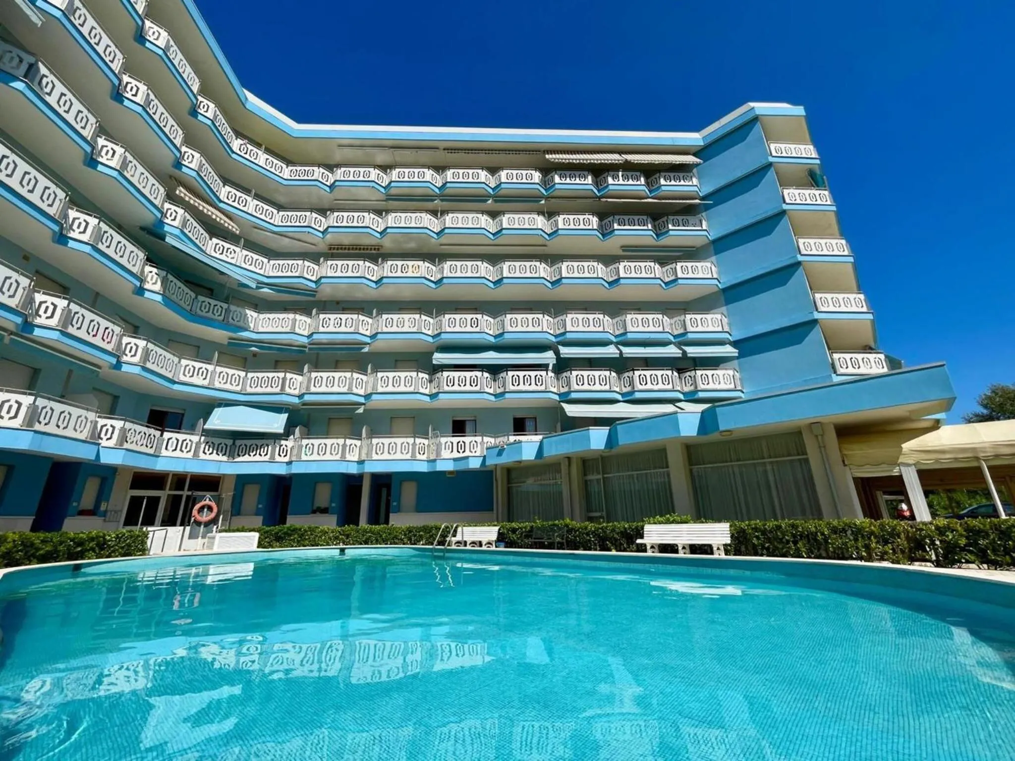 Swimming pool in Sea view apartment with shared pool
