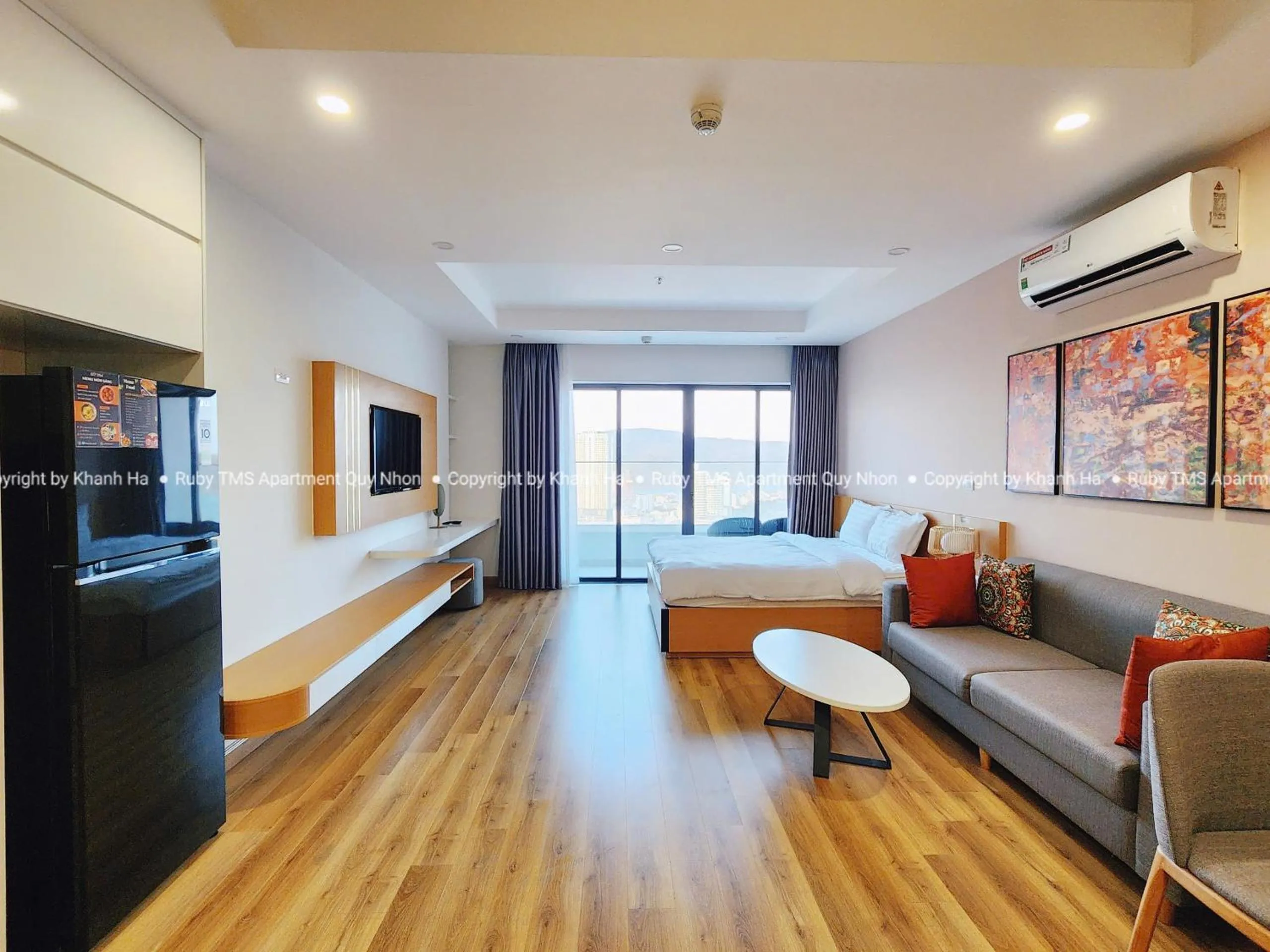 Bed in TMS Apartments Quy Nhơn