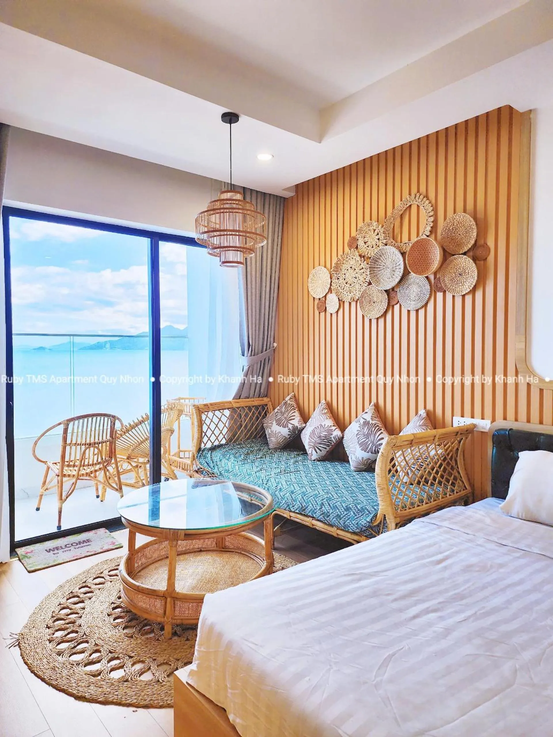 Bed in TMS Apartments Quy Nhơn