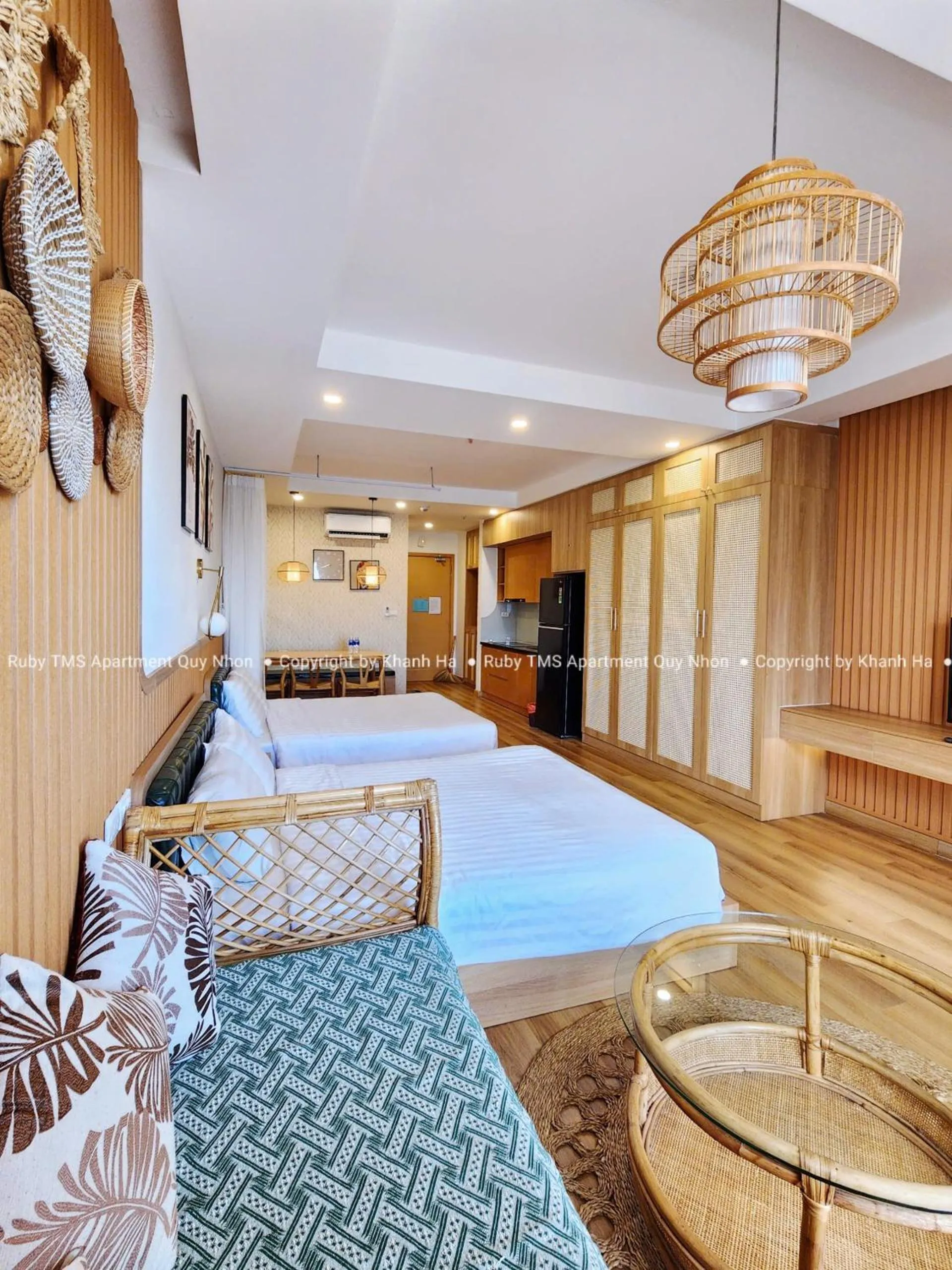 Bed in TMS Apartments Quy Nhơn