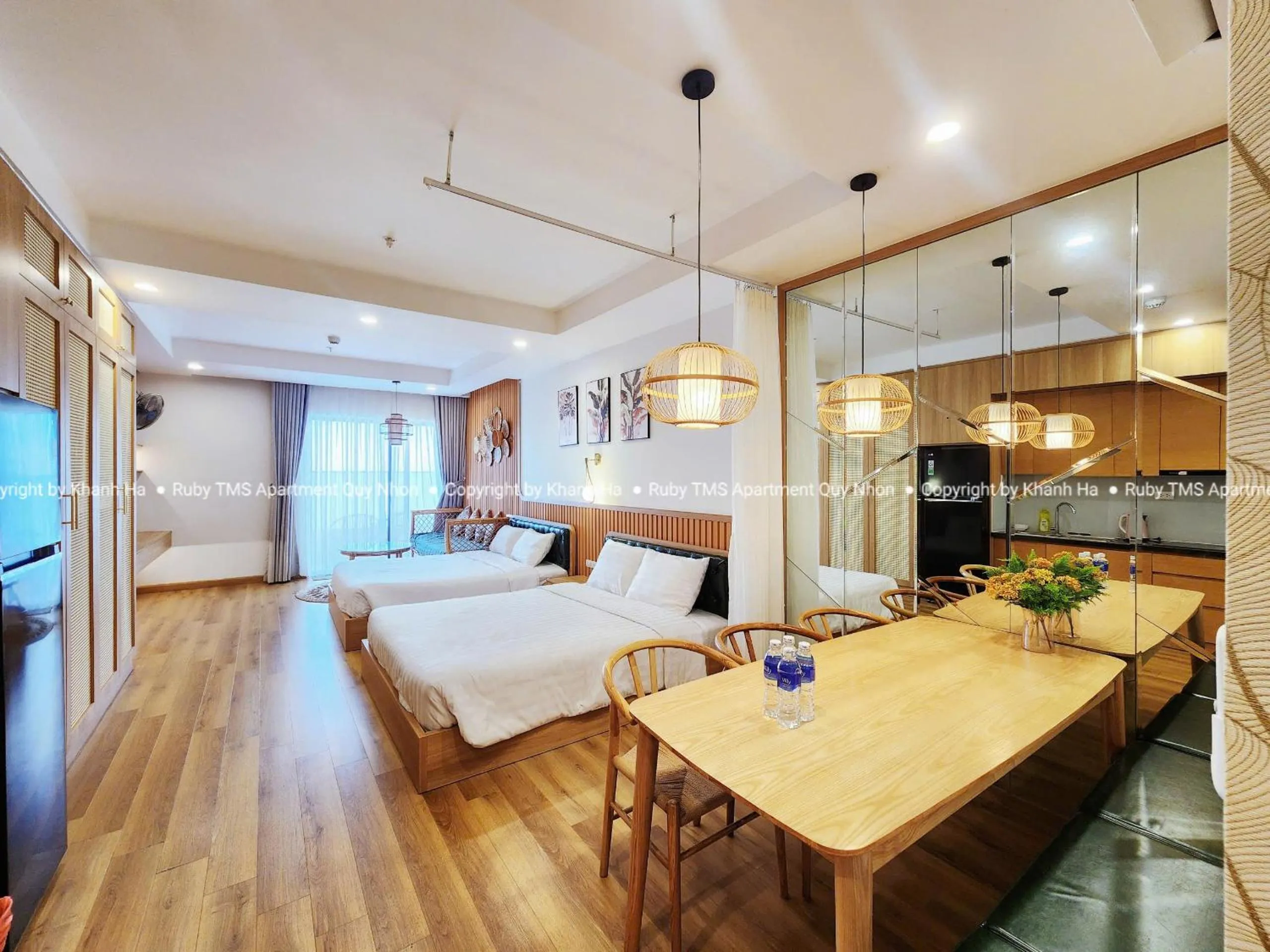 Bed in TMS Apartments Quy Nhơn