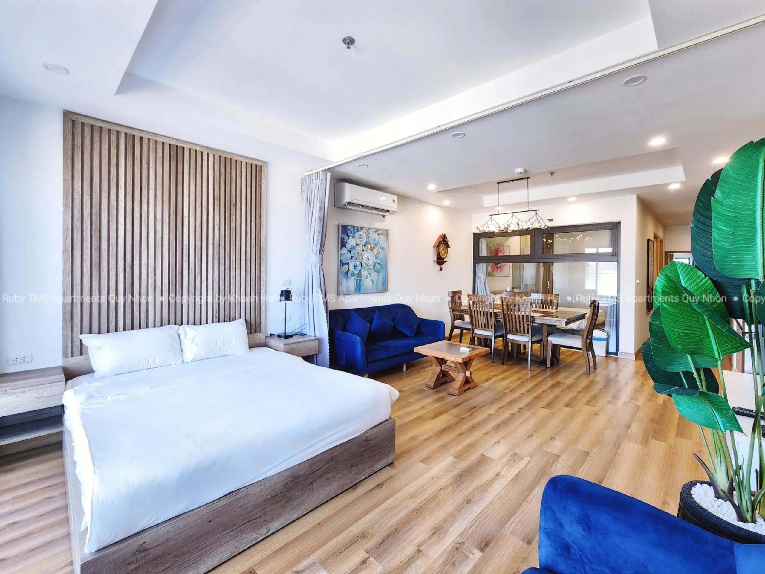 Bed in TMS Apartments Quy Nhơn