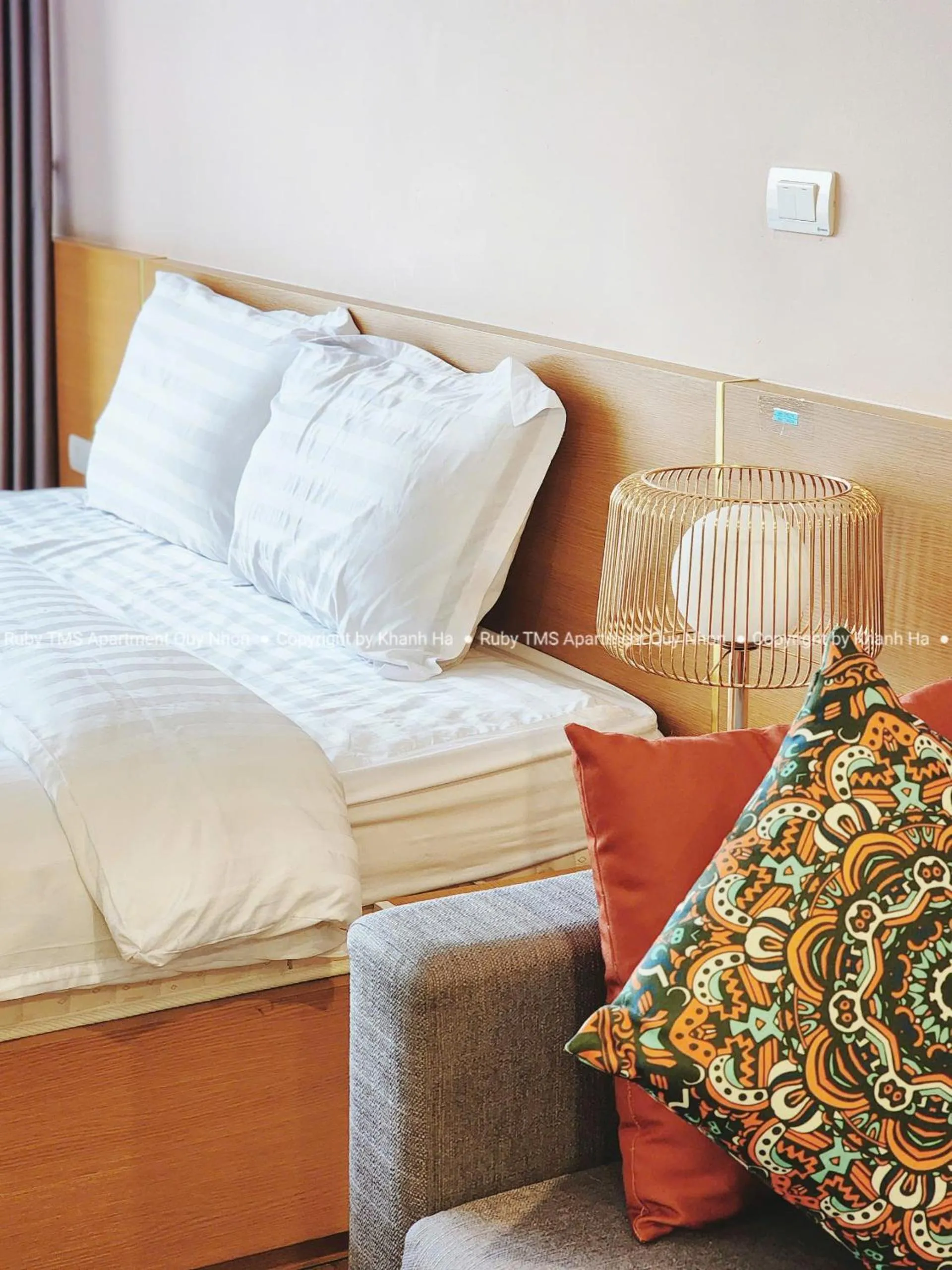 Bed in TMS Apartments Quy Nhơn