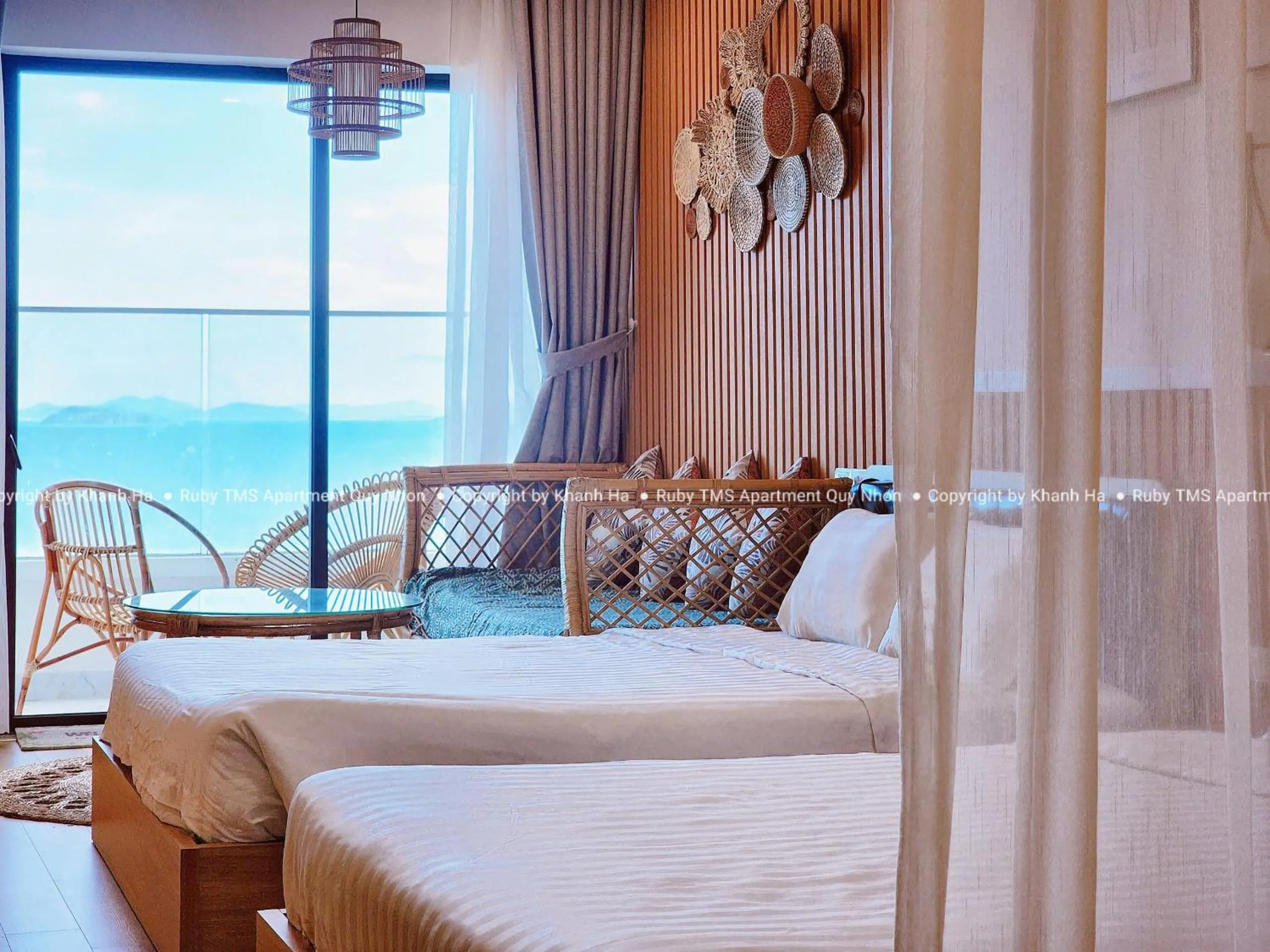 Bed in TMS Apartments Quy Nhơn