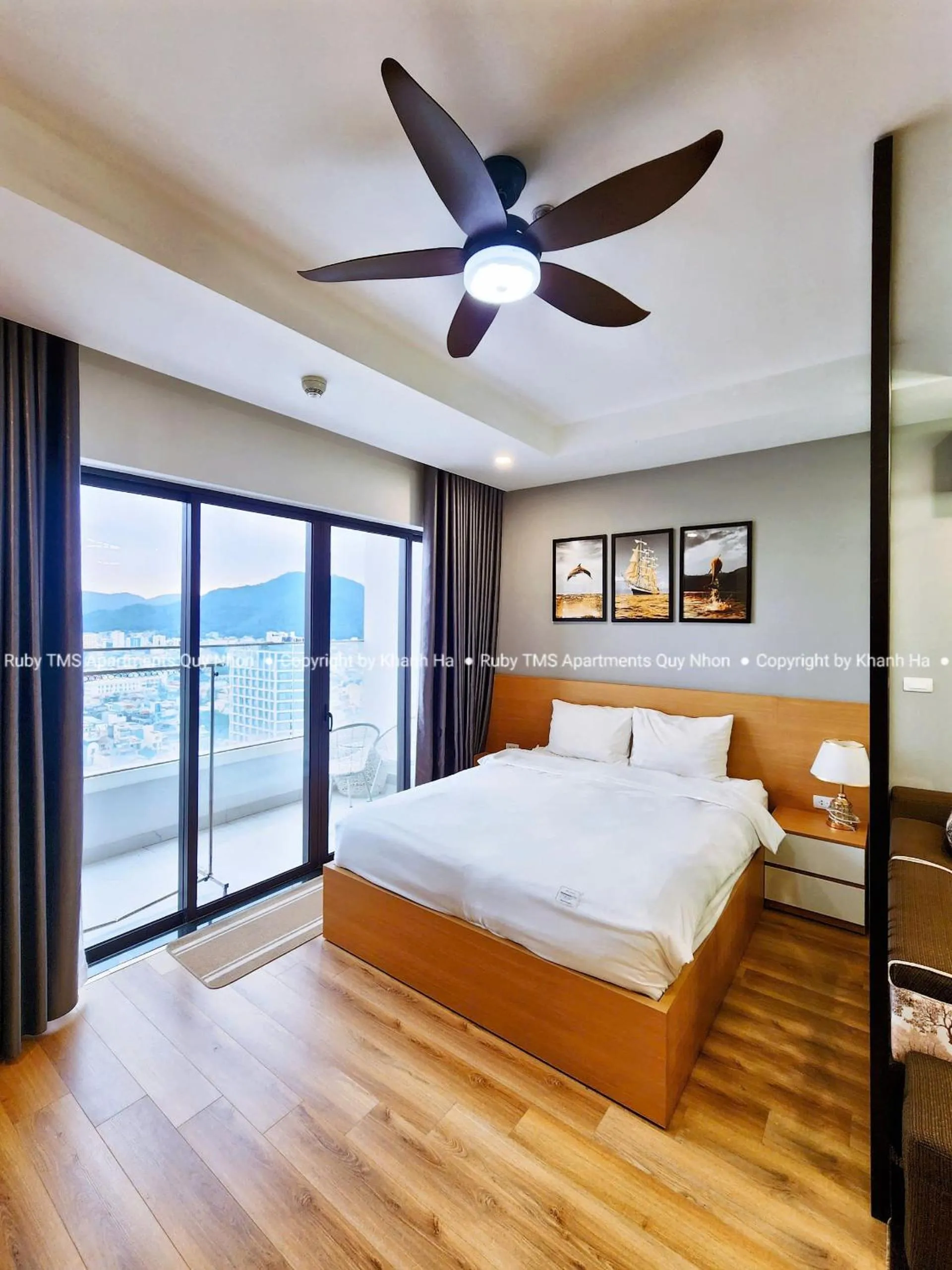 Bed in TMS Apartments Quy Nhơn