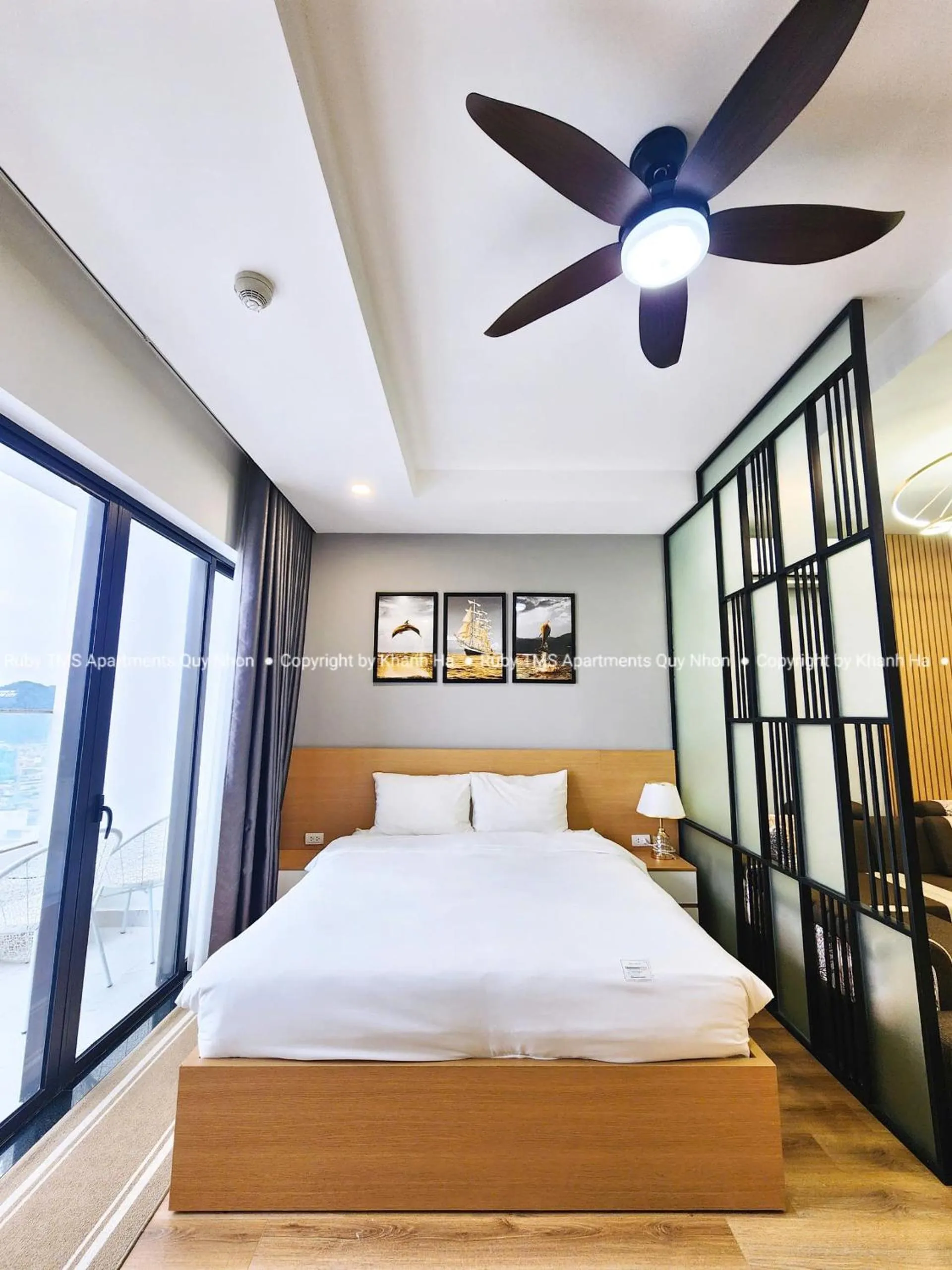 Bed in TMS Apartments Quy Nhơn
