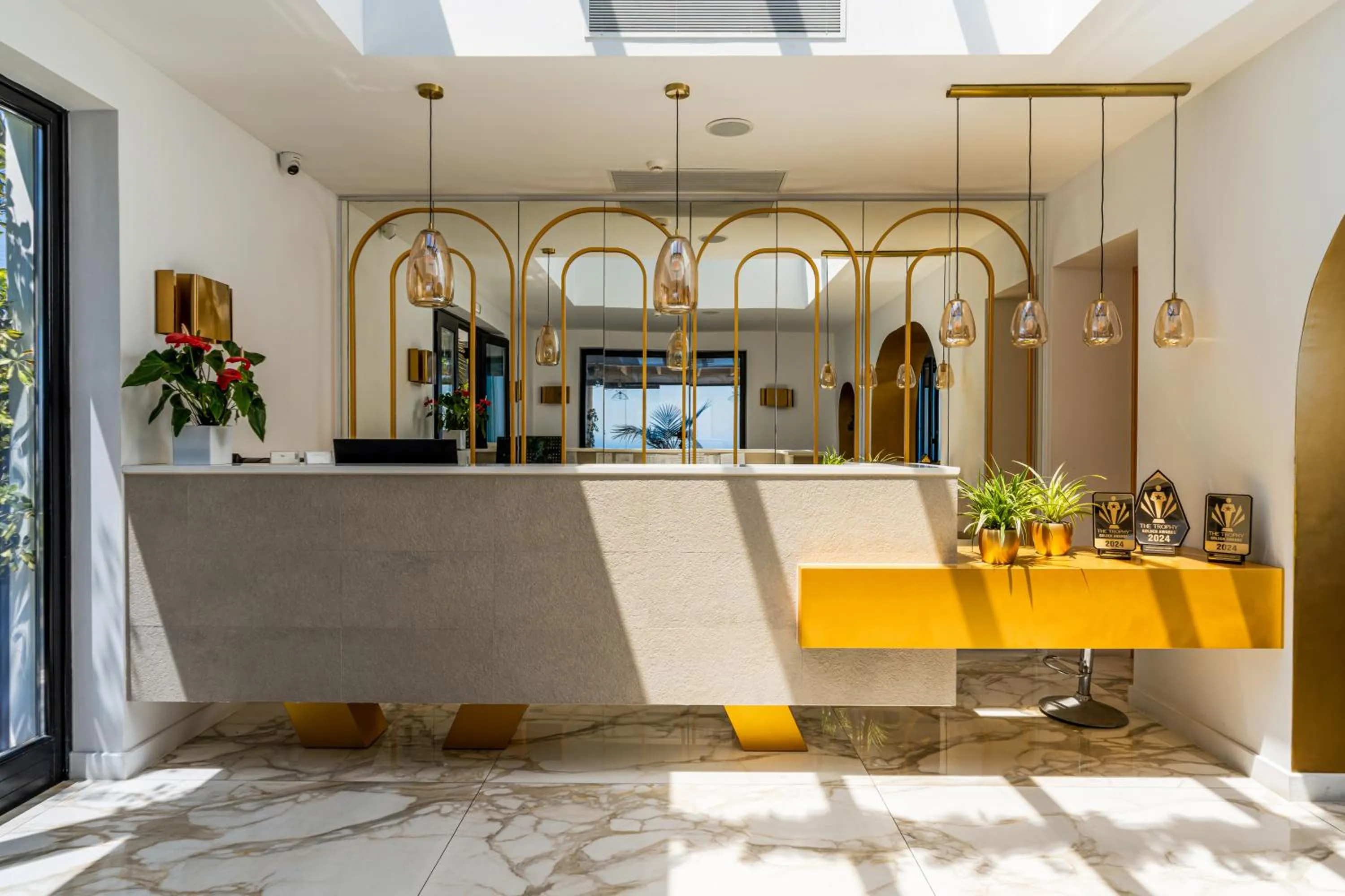 Lobby or reception in Cresanto Luxury Suites